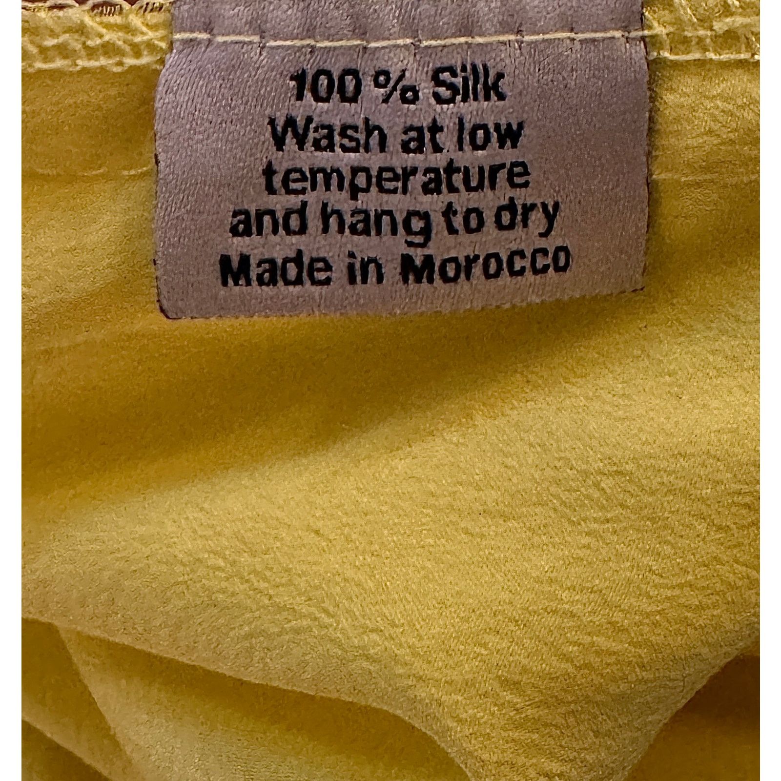 Other Atelier Lilibon NWT Silk Dress in Yellow Size ONE SIZE - 4 Thumbnail