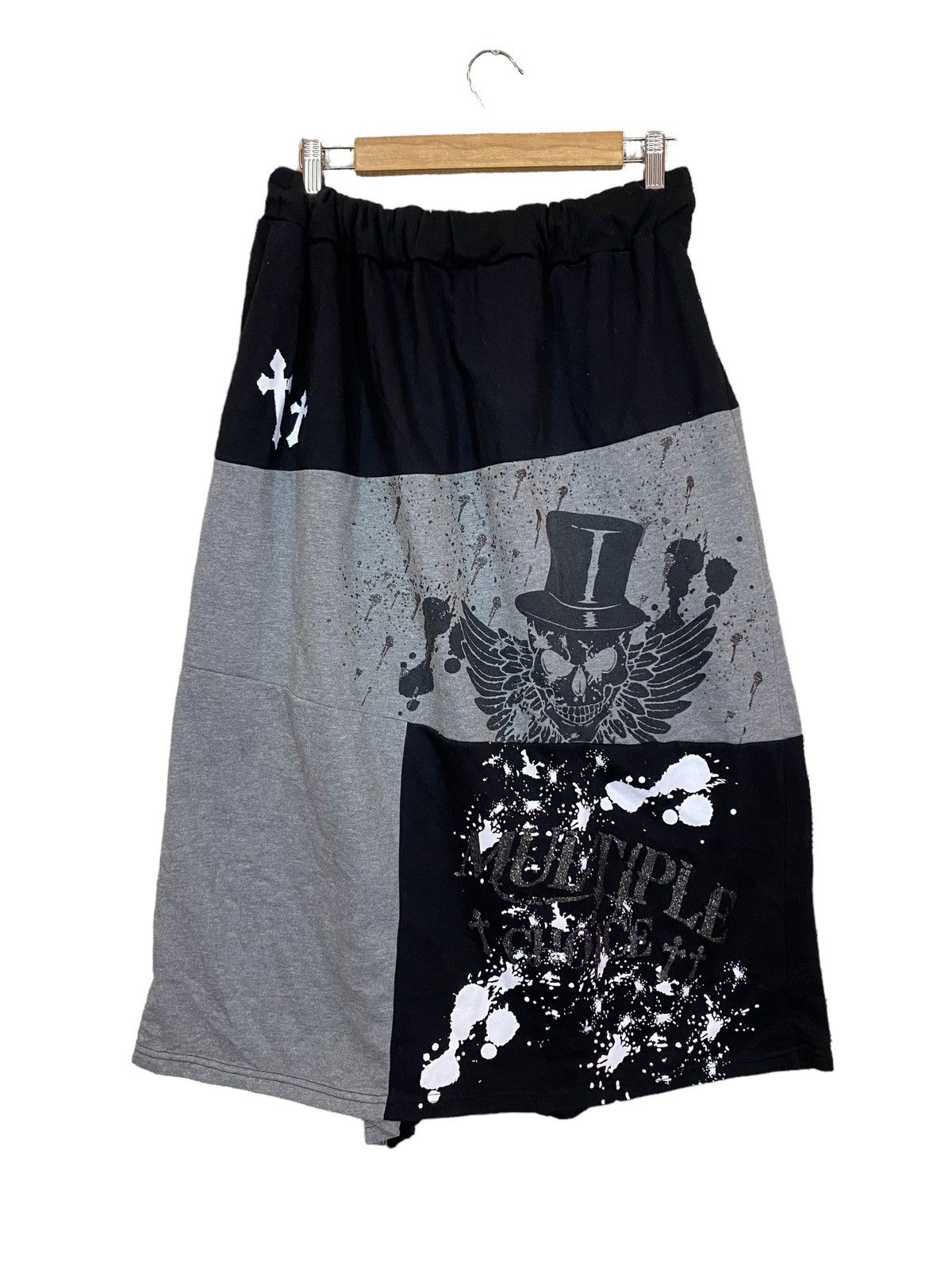 If Six Was Nine × Seditionaries Dig deep cross skull maxi skulls stretchable gothic punk Size 32" / US 10 / IT 46 - 3 Thumbnail