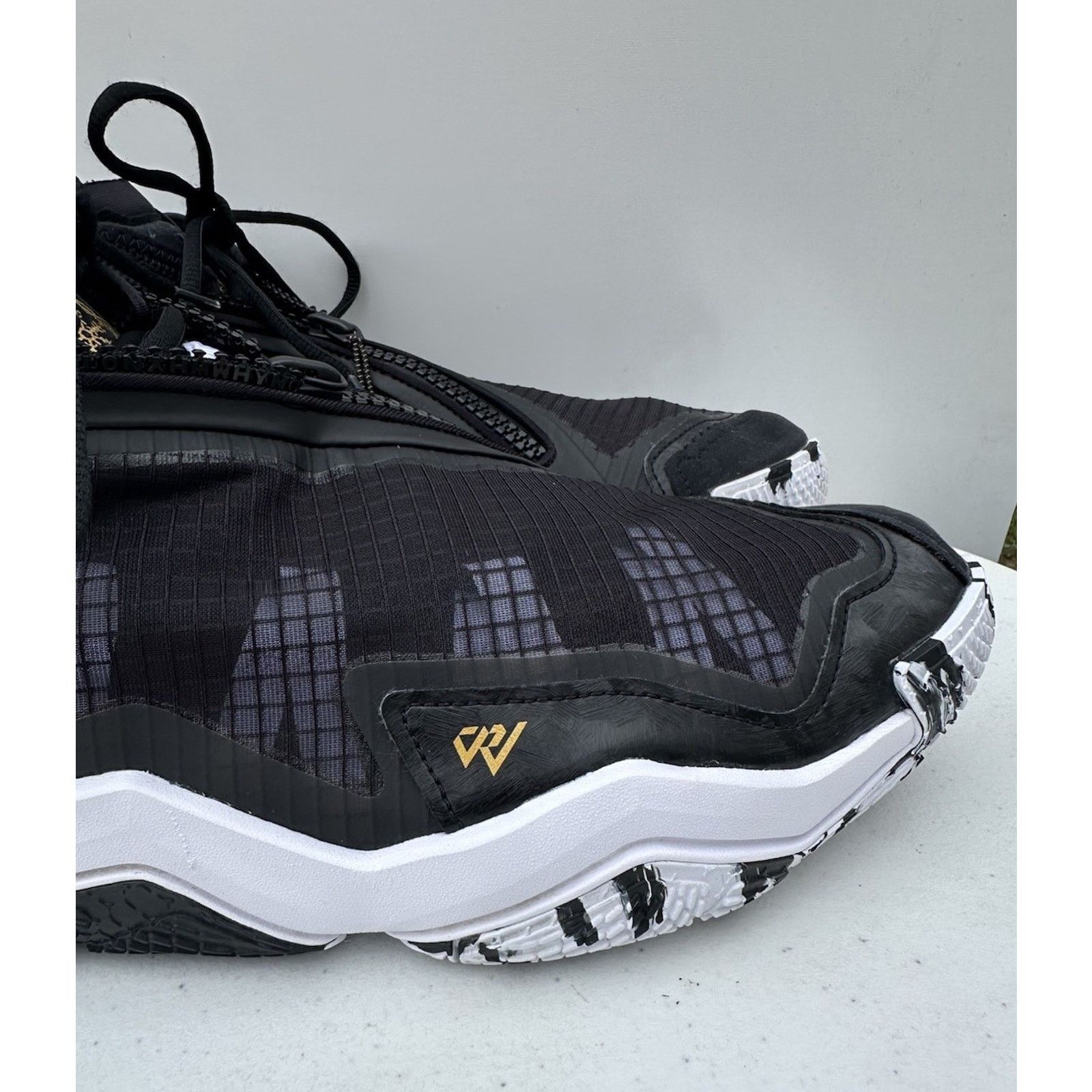 Nike Nike Air Jordan Why Not Zer0.6 Black Gold DO7189-071 Men 15 Size US 15 / EU 48 - 4 Thumbnail