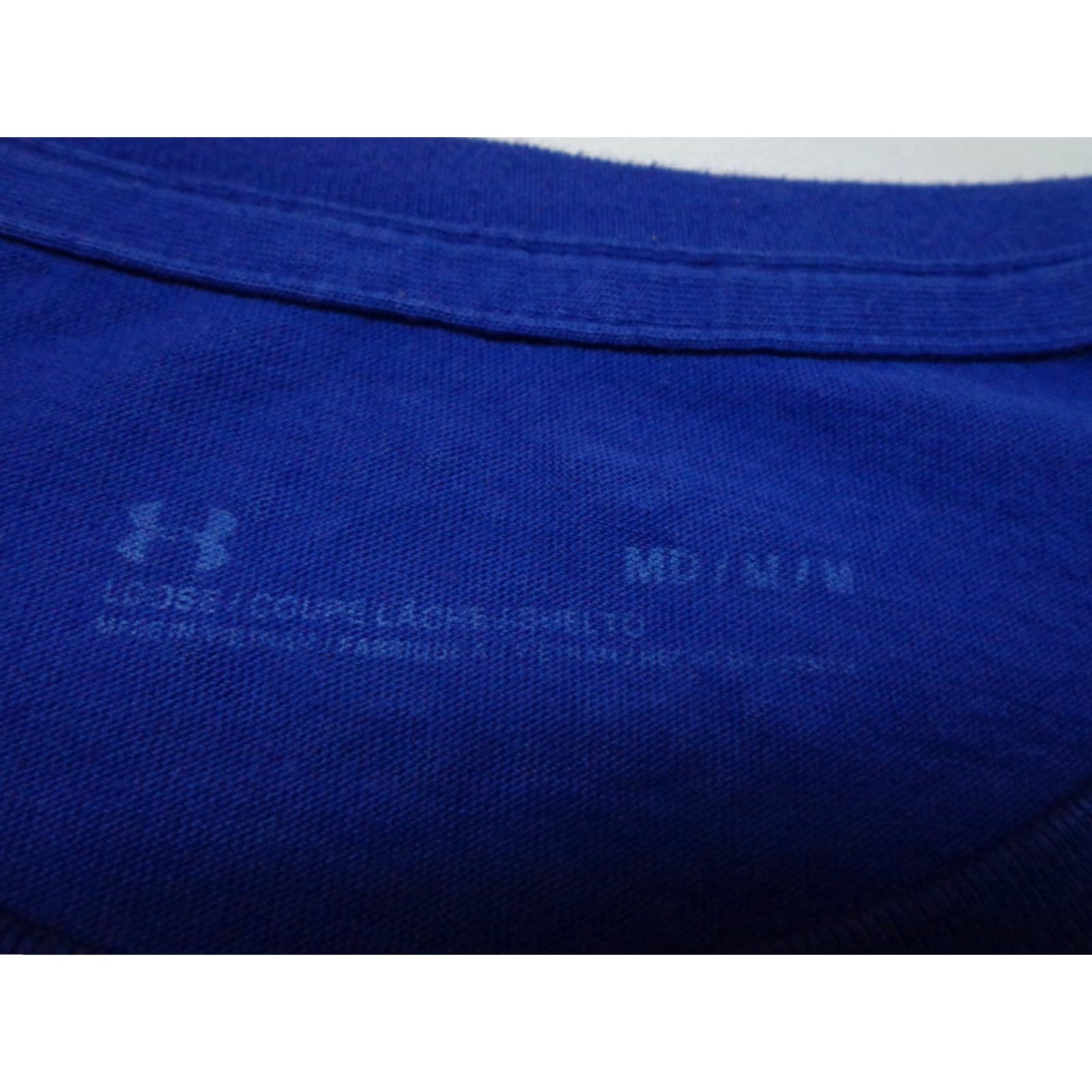 Under Armour Under Armour Logo Men's Royal Blue Crewneck Short Sleeve T-Shirt Size M Loose Fit Activewear Casual Size US M / EU 48-50 / 2 - 4 Thumbnail