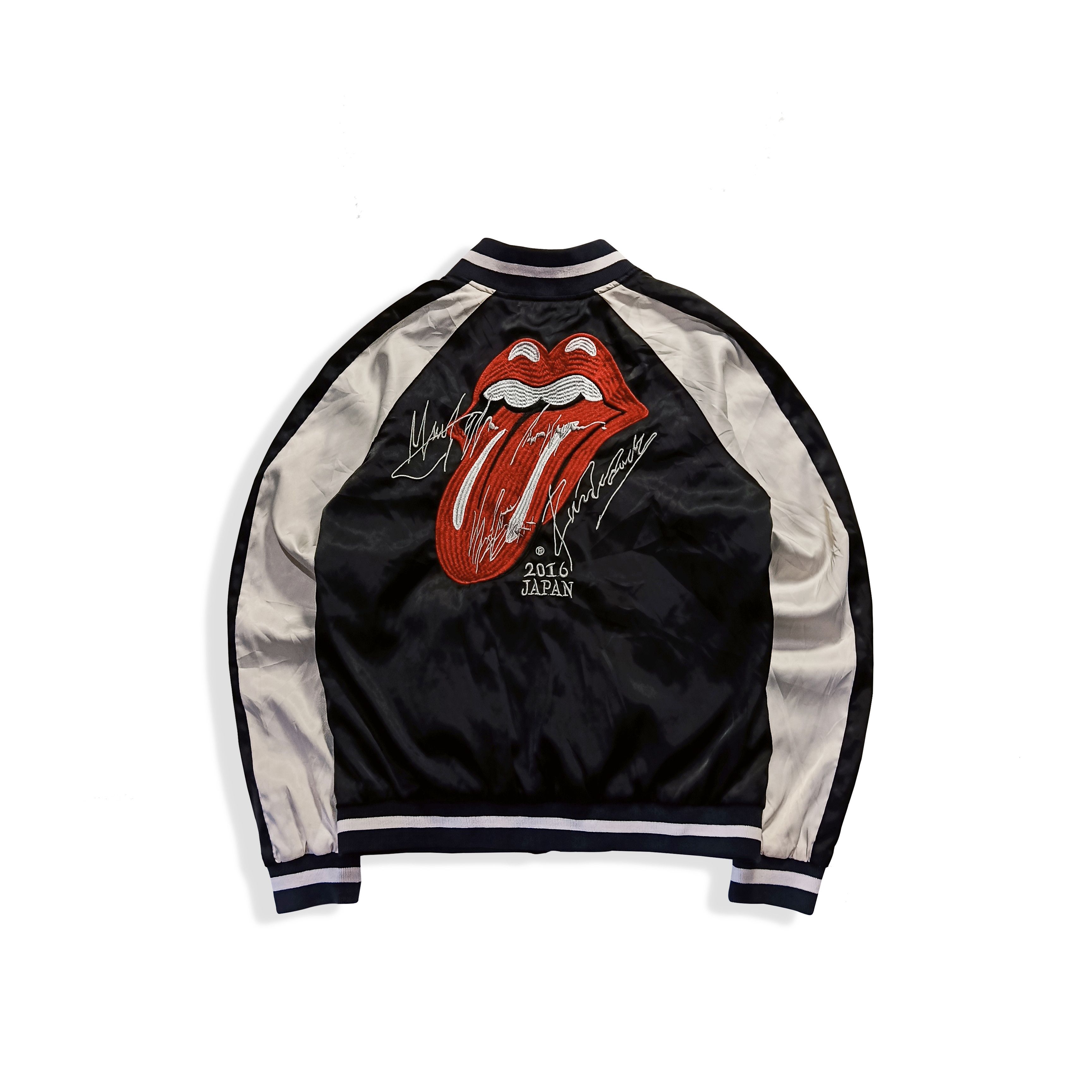 Rolling Stones Japan Reversible Silk Sukajan Jacket