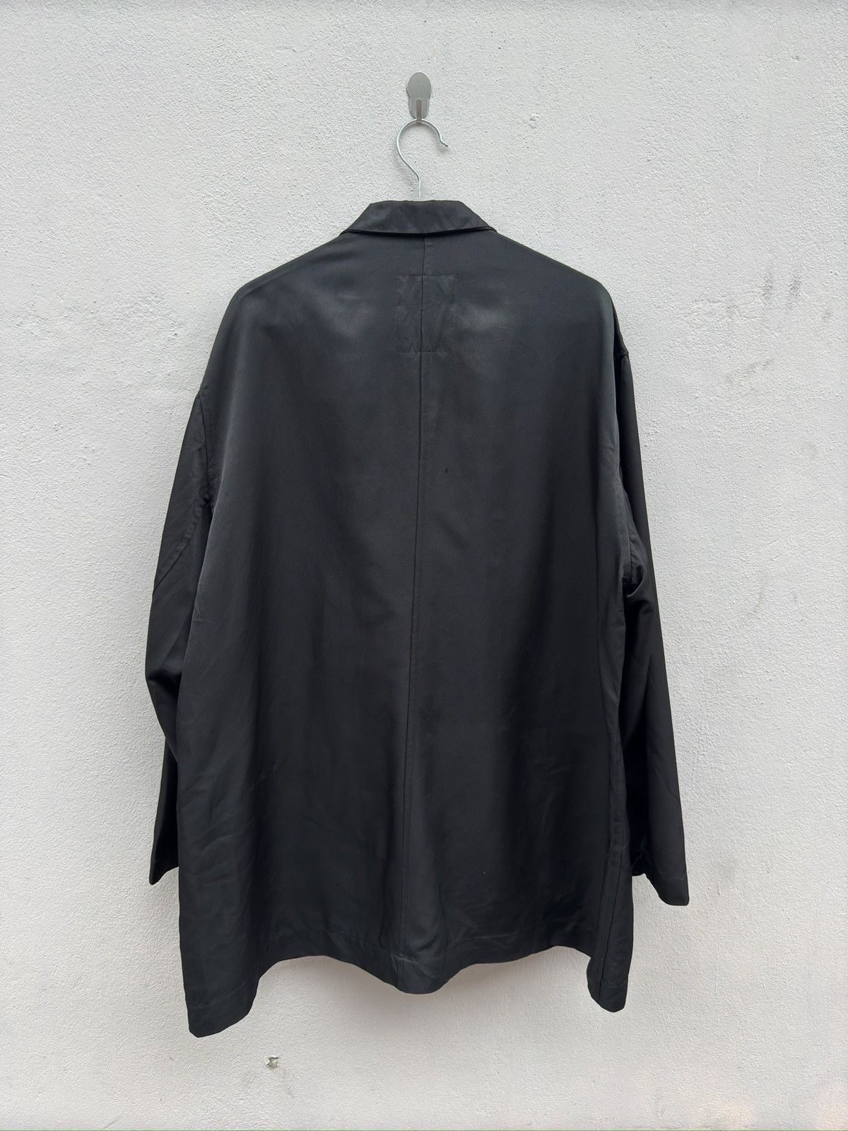Yohji Yamamoto 💥GRAIL💥1980s ICONIC YOHJI YAMAMOTO SIGNATURE BAGGY JACKET Size US L / EU 52-54 / 3 - 10 Thumbnail