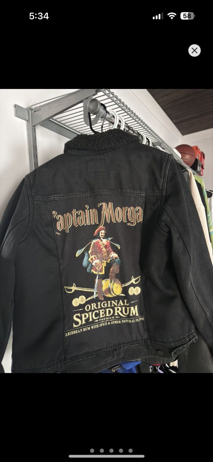 Handmade × Vintage Custom one of one (1 of 1) fleece lined denim jacket Size US S / EU 44-46 / 1 - 2 Thumbnail