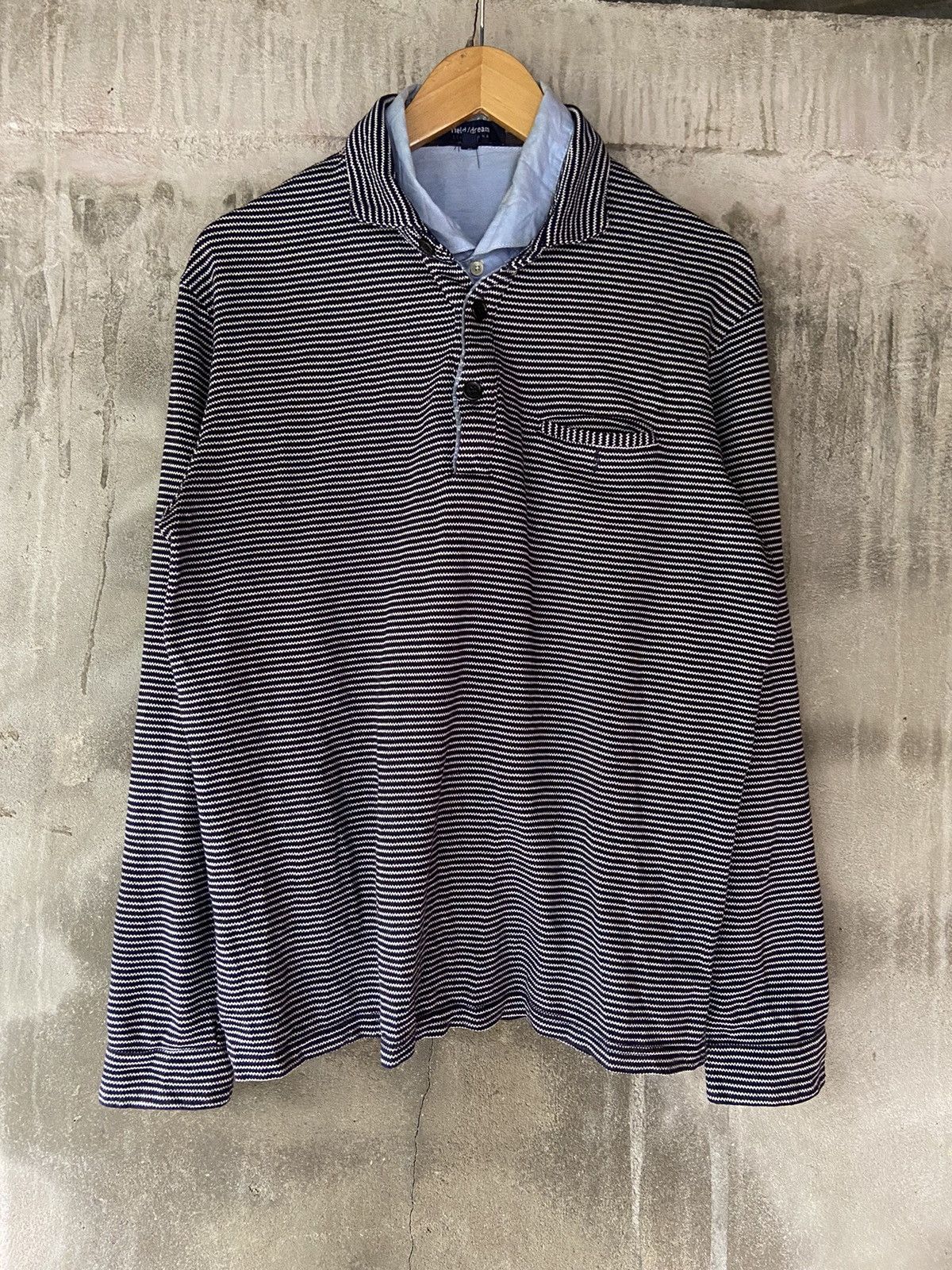 Beauty Beast × Hysteric Glamour × Japanese Brand JIYUGAOKA DOUBLE LAYER CASUAL LONG SLEEVE Size US L / EU 52-54 / 3 - 2 Thumbnail