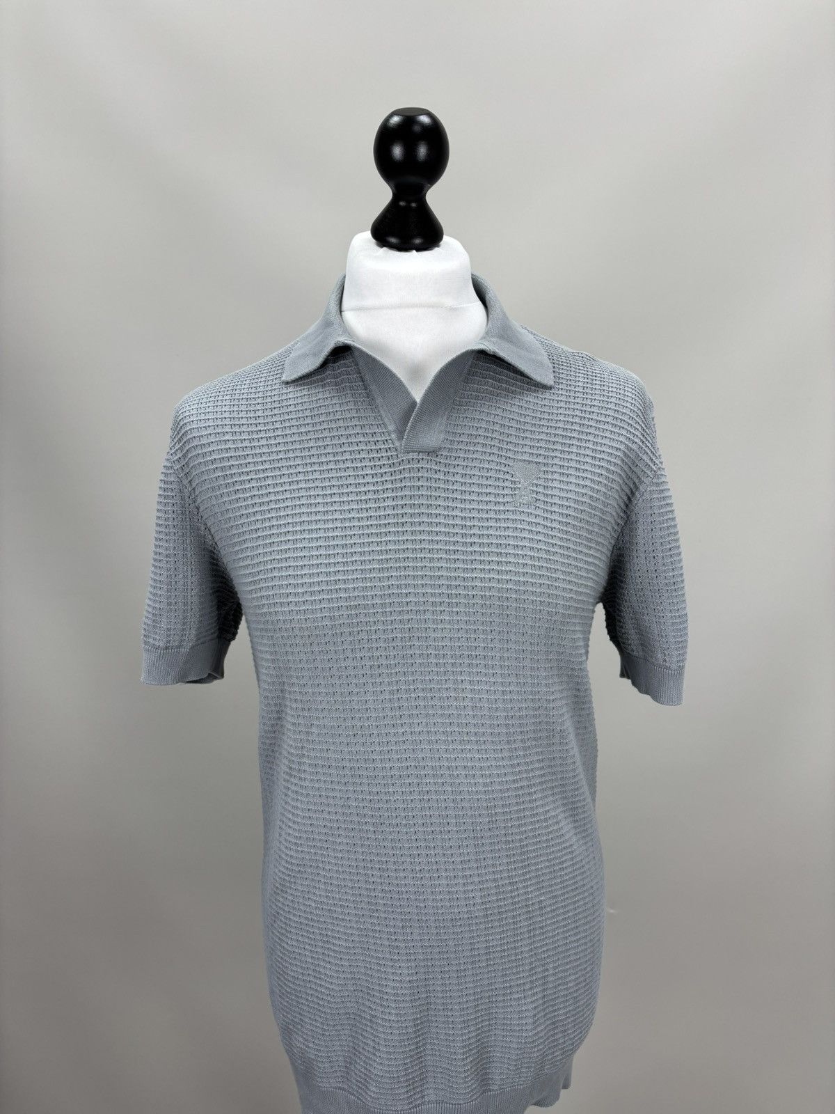 AMI Mens t shirt AMI Alexandre Mattiussi Size L Color Gray Size US L / EU 52-54 / 3 - 2 Thumbnail