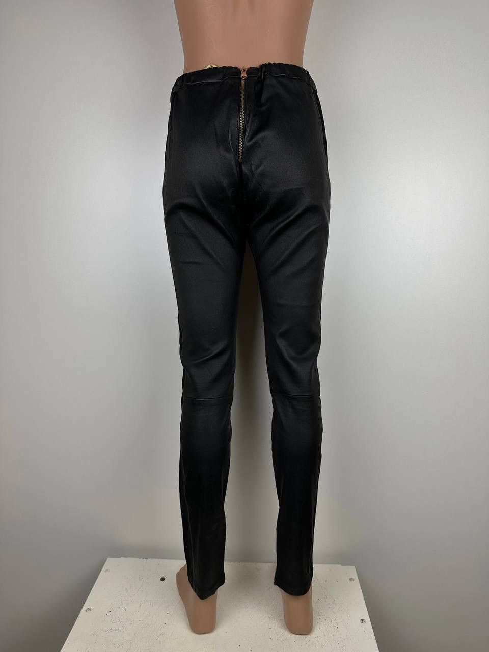 Roberto Cavalli leather joggers Roberto cavalli Size 28" / US 6 / IT 42 - 2 Thumbnail