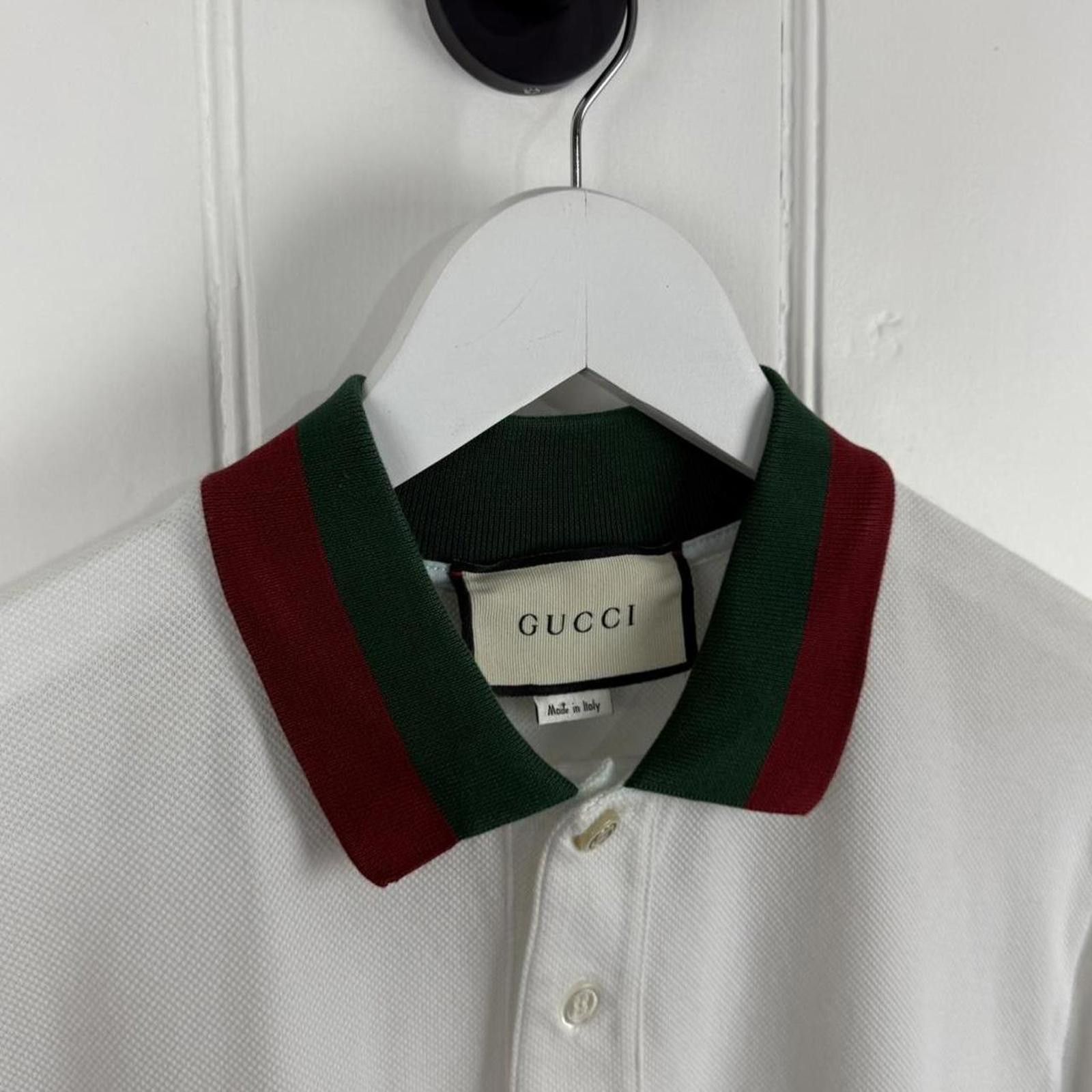 Gucci Gucci ‘web’ Polo Shirt Size US L / EU 52-54 / 3 - 2 Thumbnail
