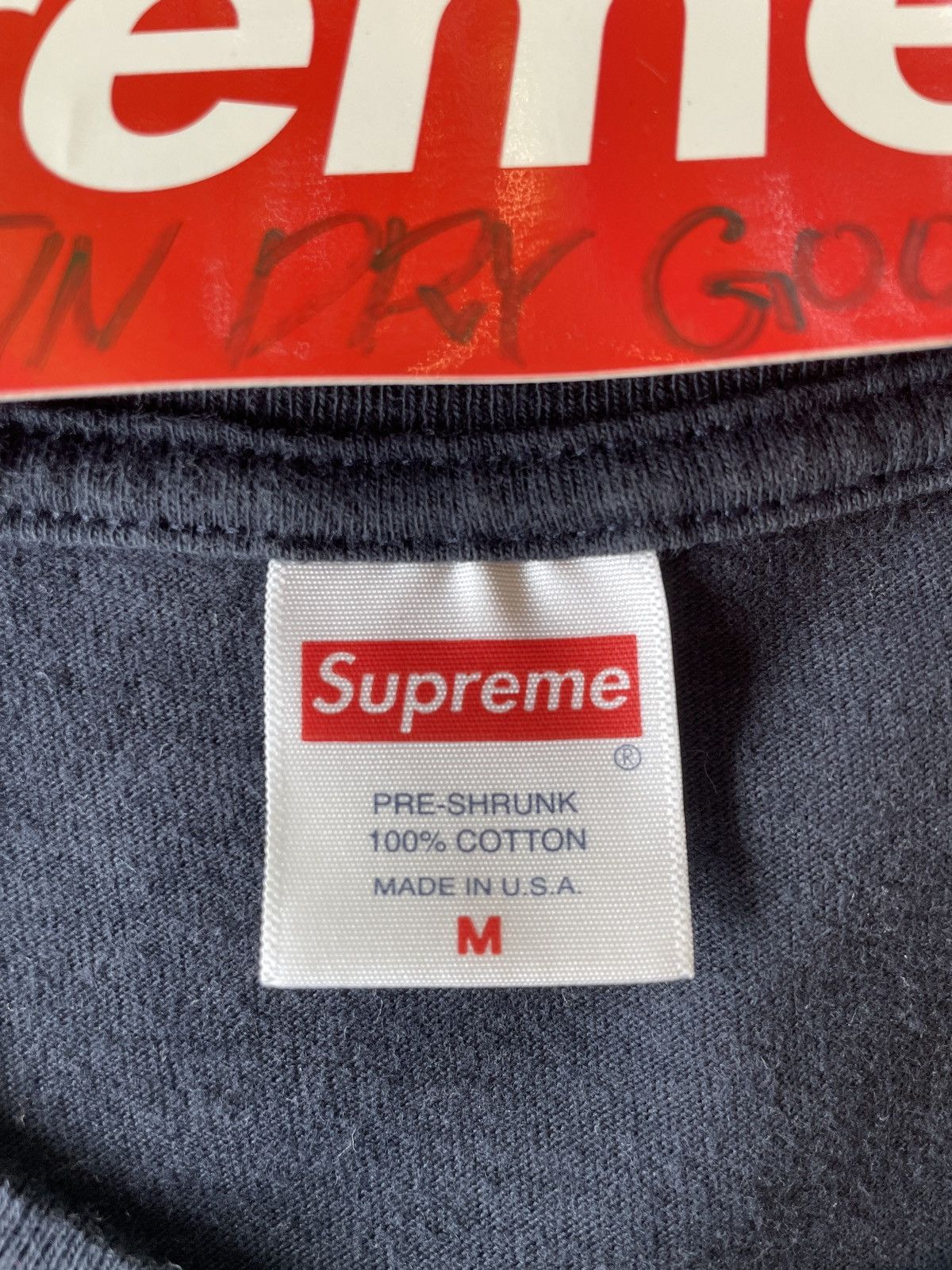 Supreme Supreme Body Snatchers Tee Navy (SS23) Size US M / EU 48-50 / 2 - 3 Thumbnail