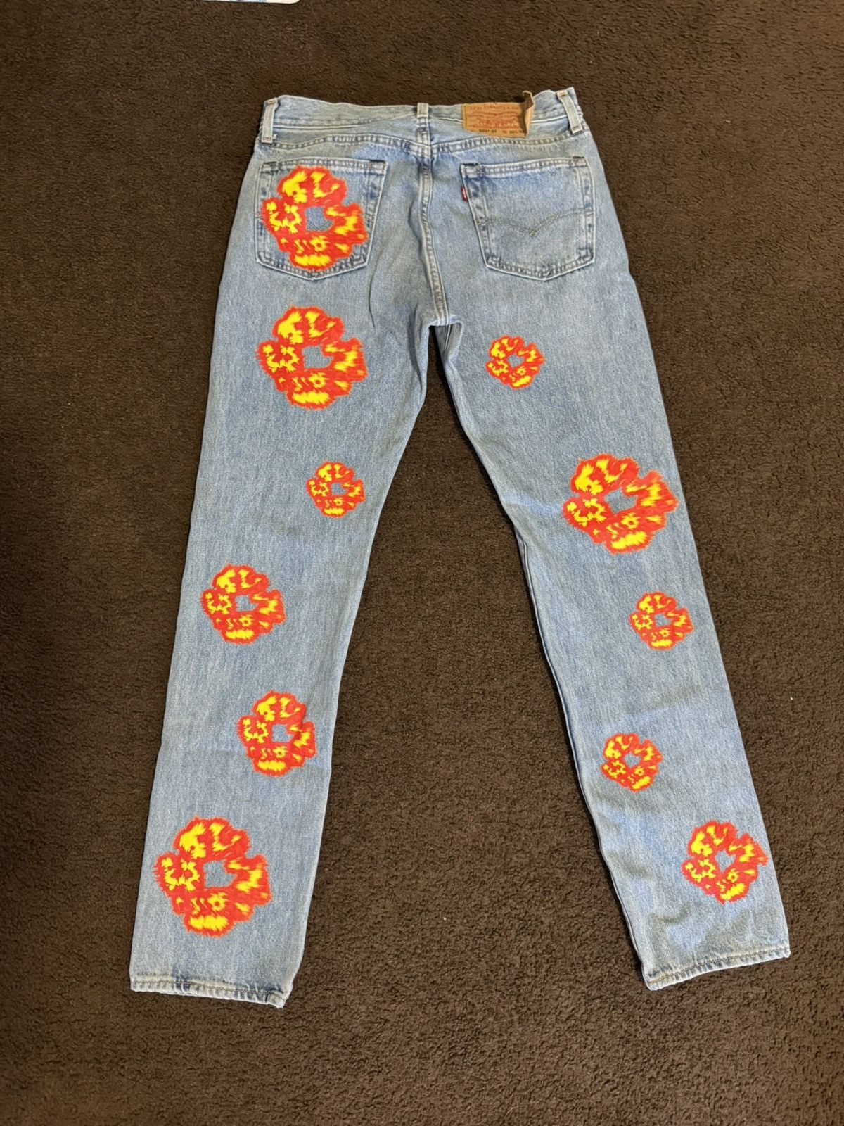 DENIM TEARS DENIM TEARS OFFSET SET IT OFF TEE & JEANS Size US S / EU 44-46 / 1 - 7 Thumbnail