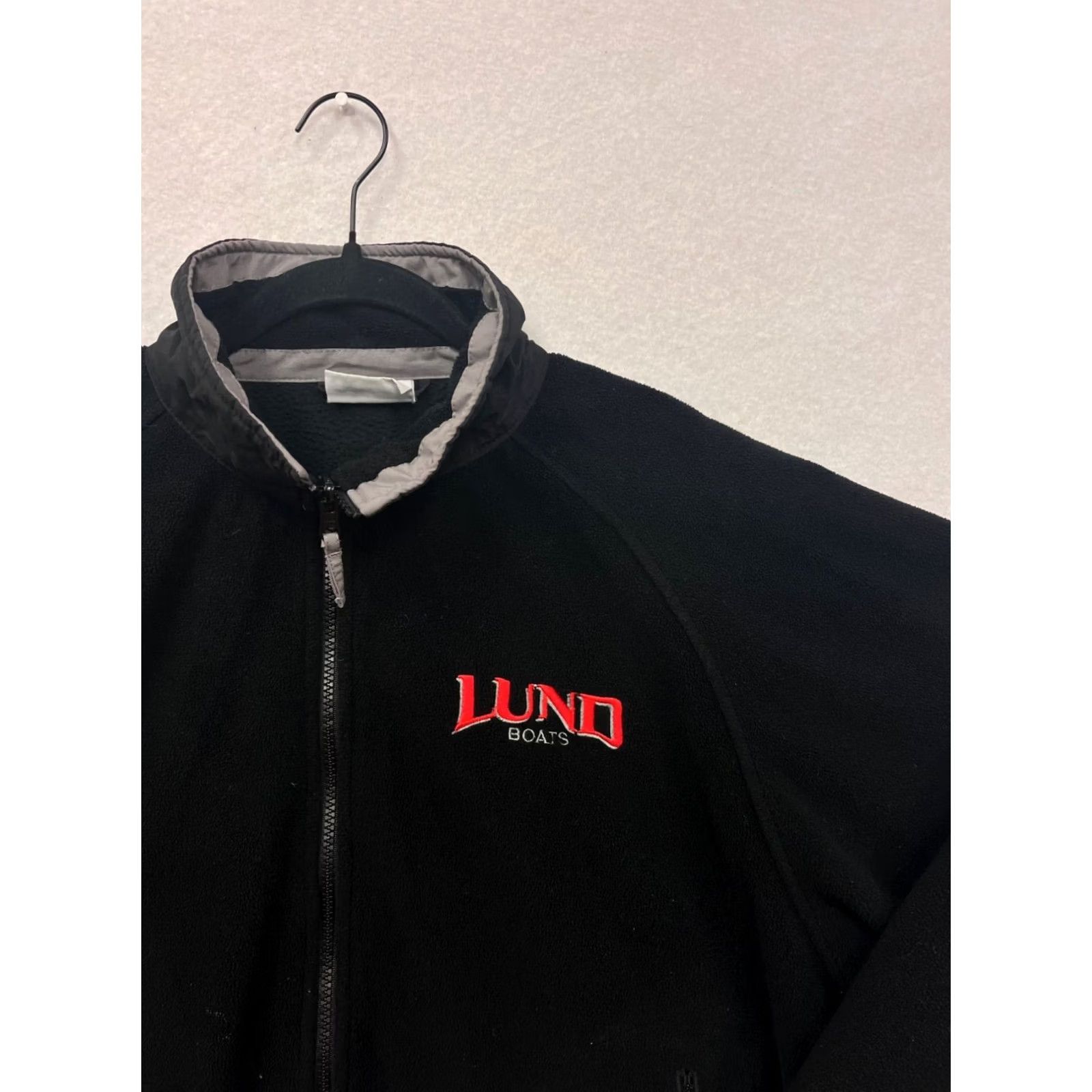 Vintage The Game Bomber Jacket Mens M Black Lund Boats Embroidery Fleece Polyester Nylon Zip Front Size US M / EU 48-50 / 2 - 6 Thumbnail