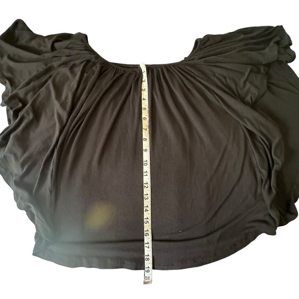 Other Storm black dolman butterfly sleeve draping soft rayon jerse Size S / US 4 / IT 40 - 9 Thumbnail