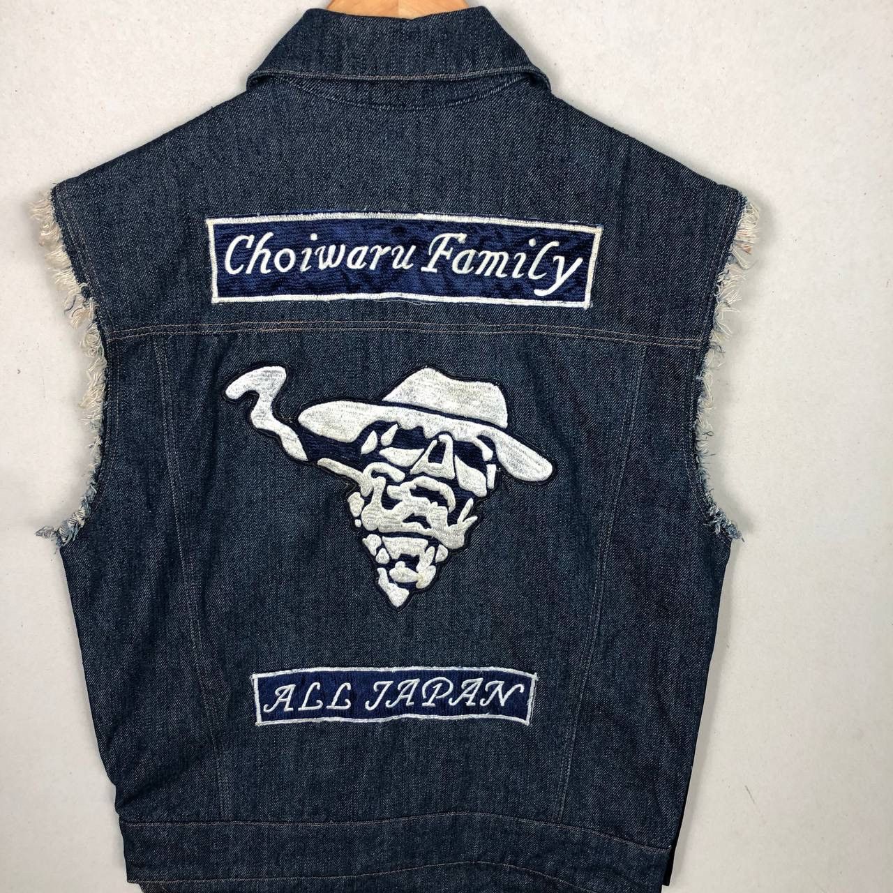 Kadoya Vintage KADOYA Japan Denim Bikers Vest Jacket Size US M / EU 48-50 / 2 - 3 Thumbnail