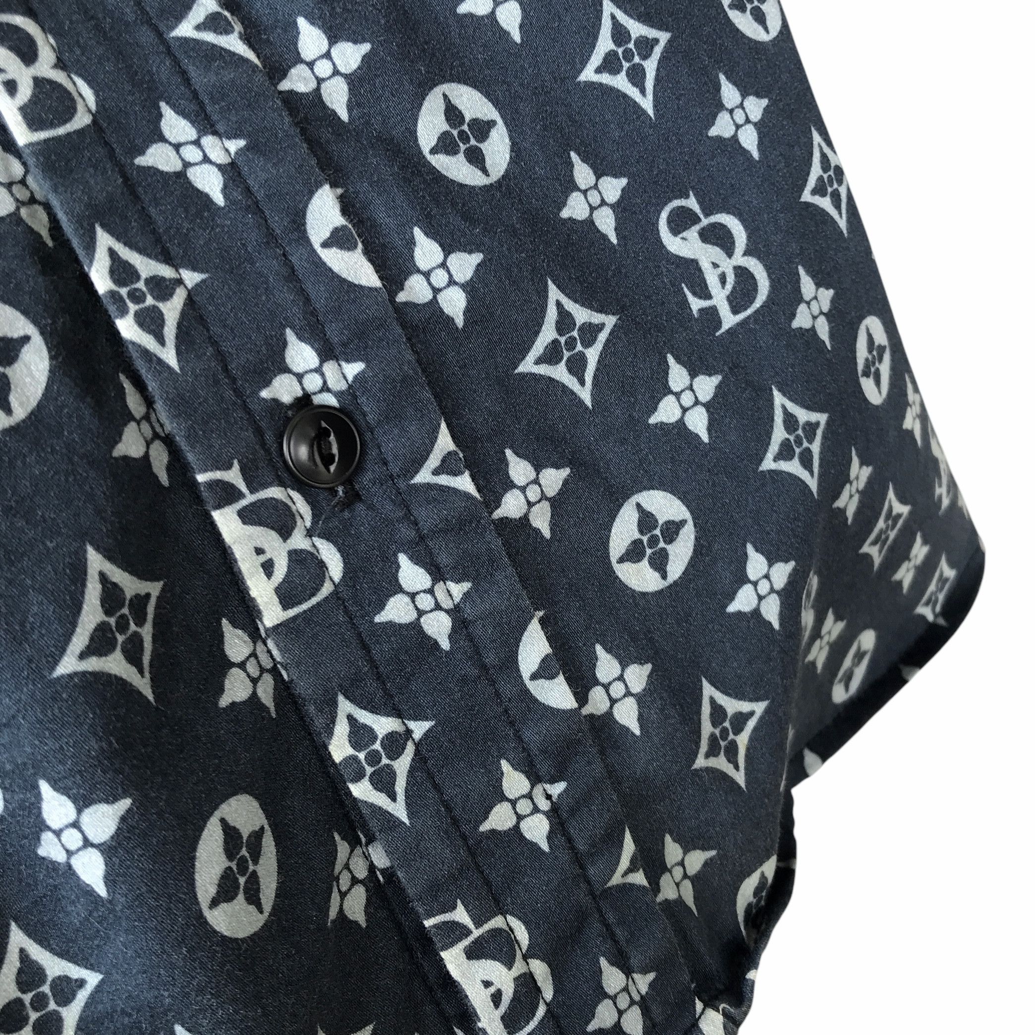 Japanese Brand Subciety Japan Full Print Monogram Casual Shirt Size US M / EU 48-50 / 2 - 6 Thumbnail