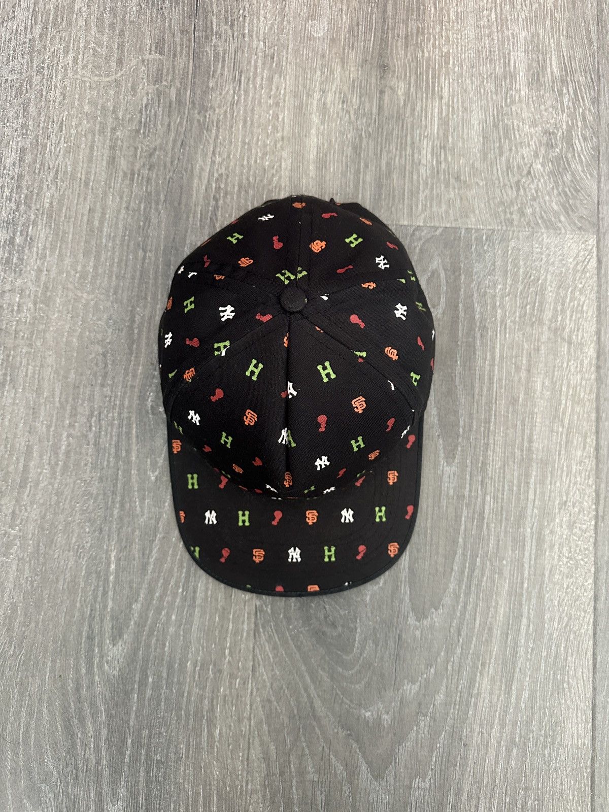 DQM Dave’s Quality Meats (DQM) NY x HUF SF 6 Panel Hat (RARE) Size ONE SIZE - 2 Thumbnail