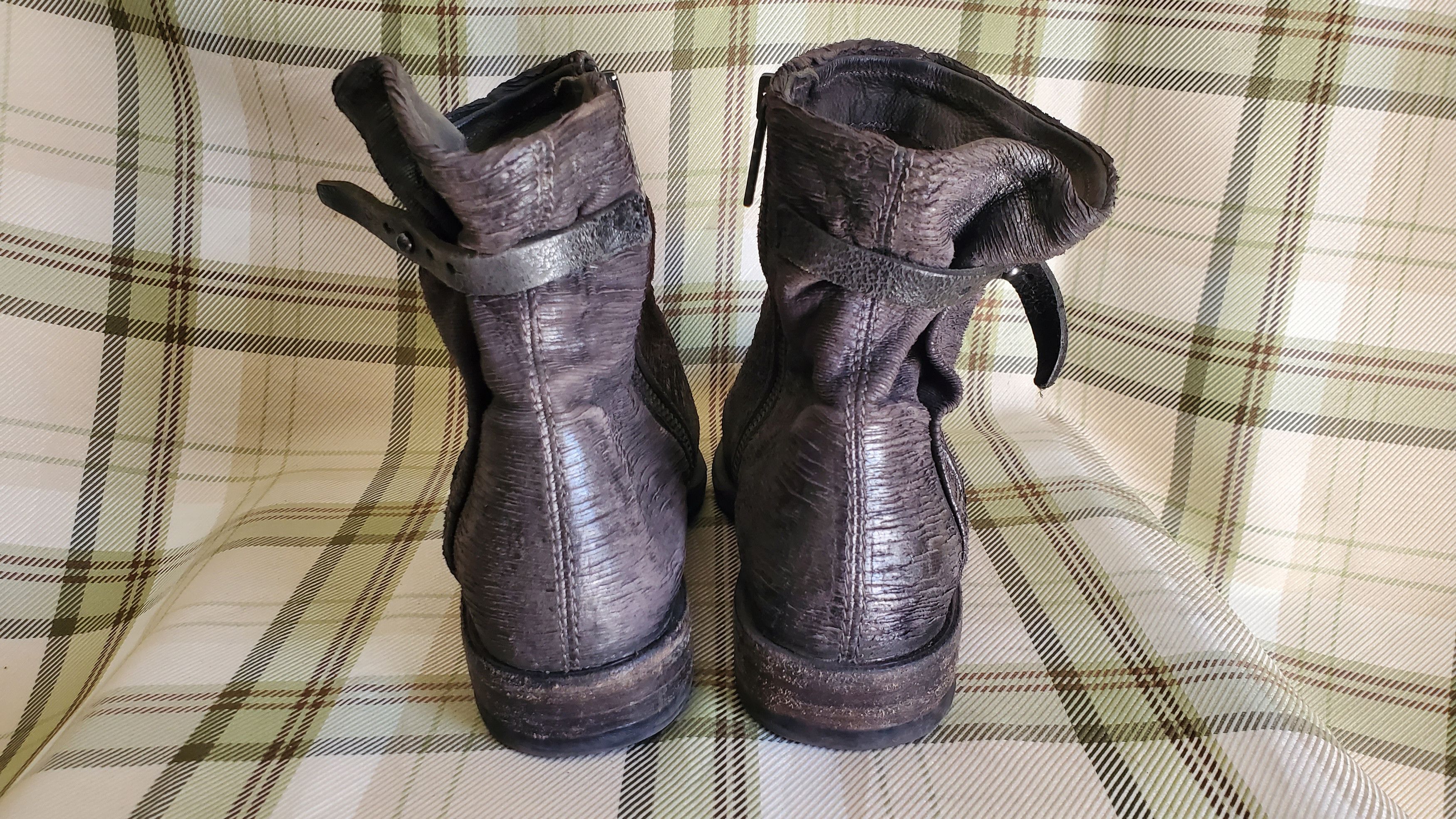 A.S.98 A.S 98 Gray Ankle Pull On Boots Size US 8 / IT 38 - 4 Thumbnail