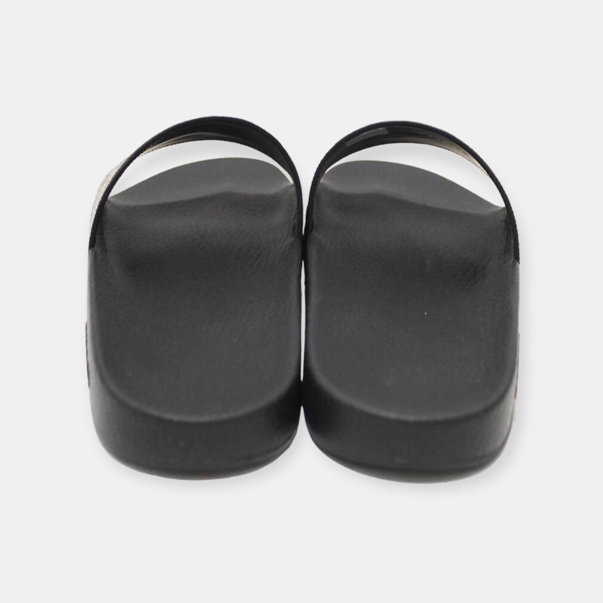 Gucci o1s1wg110425 O W Giola Flt Slides in Black Size US 7 / IT 37 - 4 Thumbnail