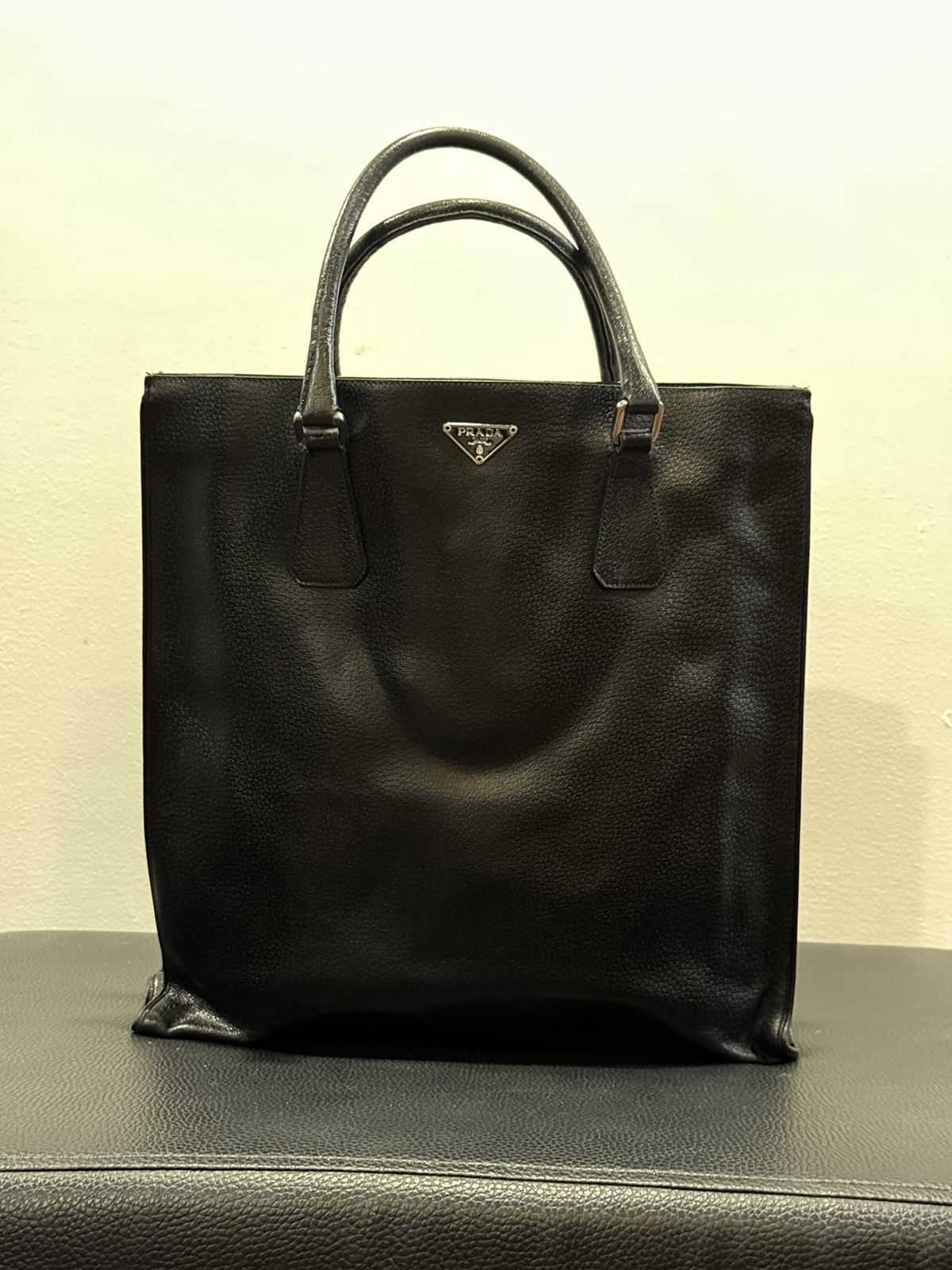 Prada Prada Cinghiale Shopping Tote Size ONE SIZE - 3 Thumbnail
