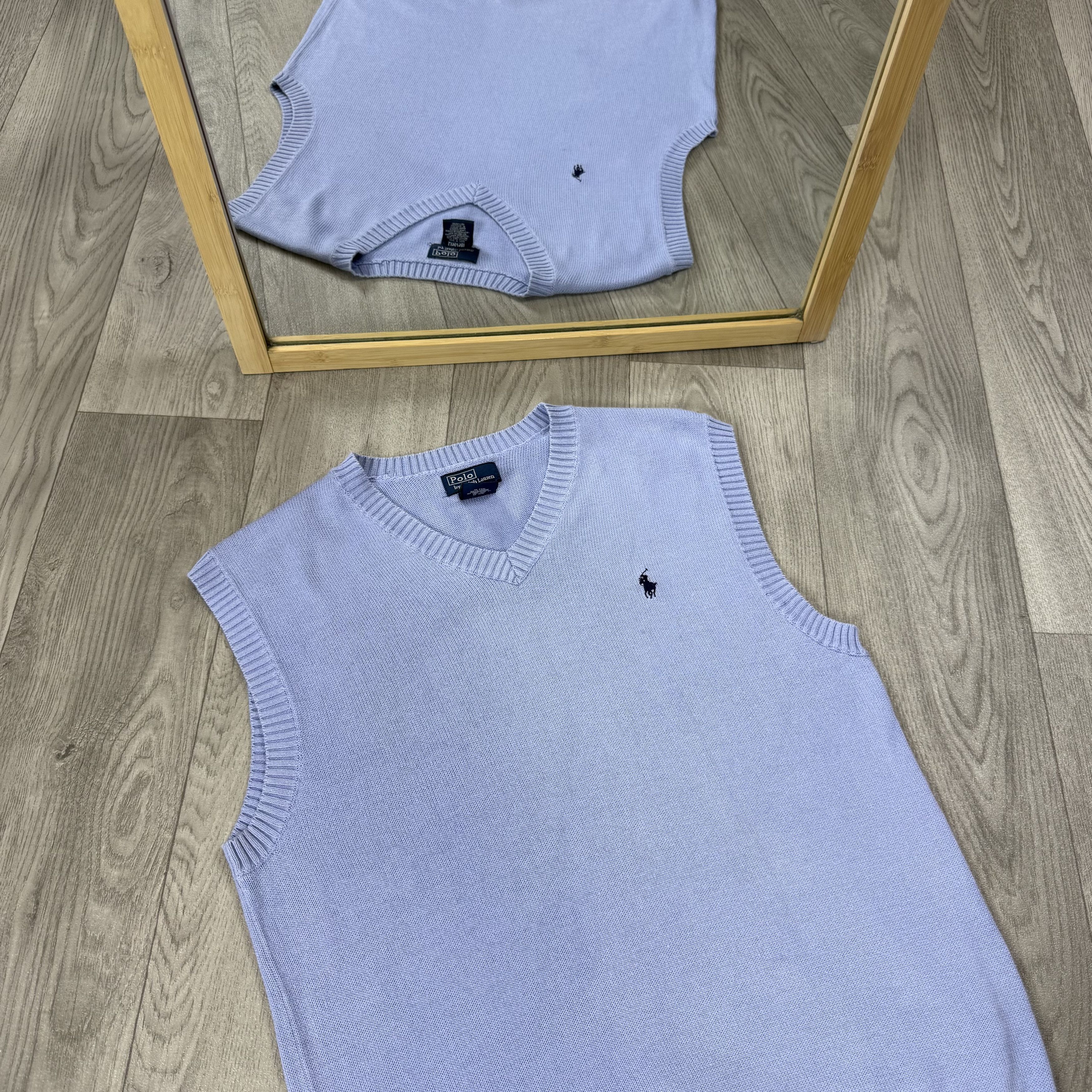 Polo Ralph Lauren Vintage Polo Ralph Lauren 90s V-Neck Vest Sweater Size S / US 4 / IT 40 - 5 Thumbnail