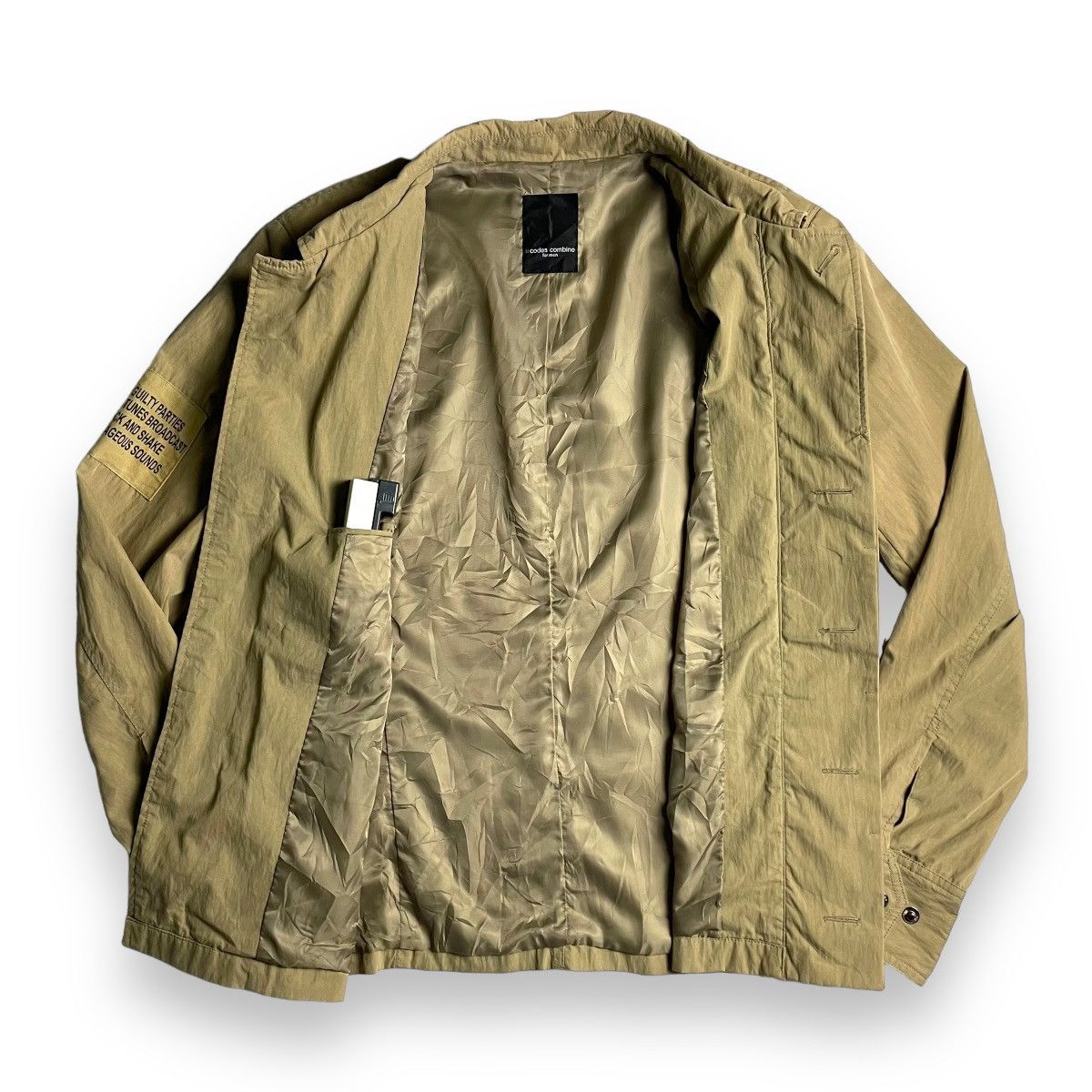 Codes Combine × If Six Was Nine × Le Grande Bleu (L.G.B.) 🇯🇵 VINTAGE COMDES COMBINE FOR MEN BUTTON UP FIELD JACKET Size US M / EU 48-50 / 2 - 8 Thumbnail