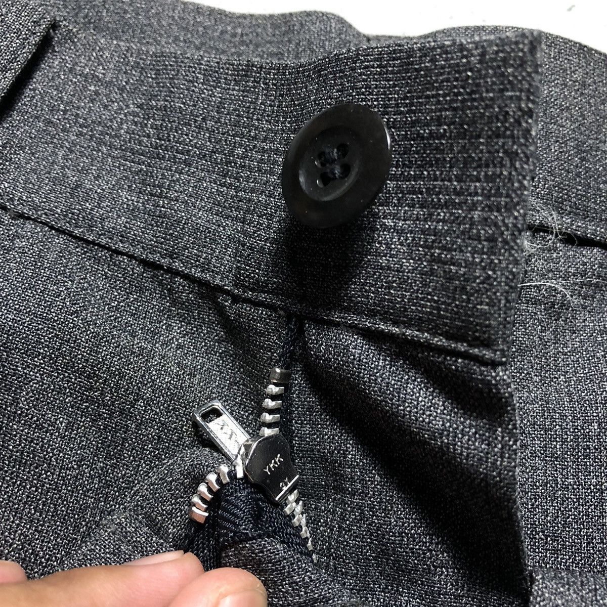 Y's Y’s By Yohji Yamamoto Wool Trouser Size US 30 / EU 46 - 4 Thumbnail