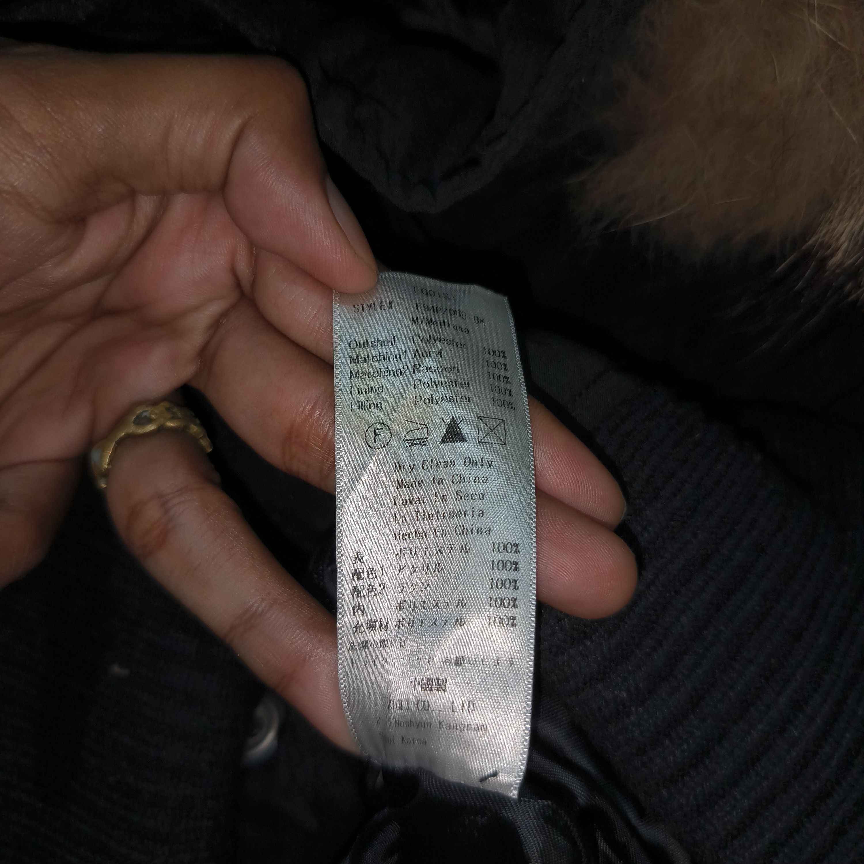 If Six Was Nine EGOIST Fur Jacket Size US M / EU 48-50 / 2 - 6 Thumbnail