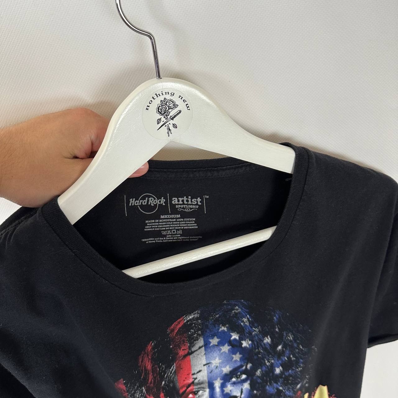 Hard Rock Cafe Vintage 00s Rihanna Hard Rock Cafe artist black m tee Music Size US M / EU 48-50 / 2 - 4 Thumbnail