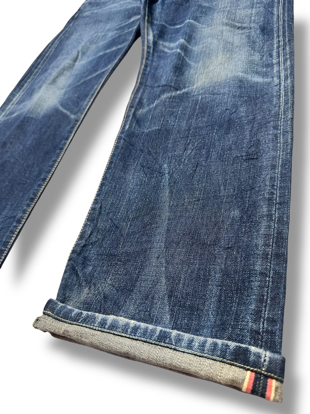 Edwin Edwin 505Z Vtg Selvage Denim Japan Jeans Straight and Faded Size US 32 / EU 48 - 17 Thumbnail
