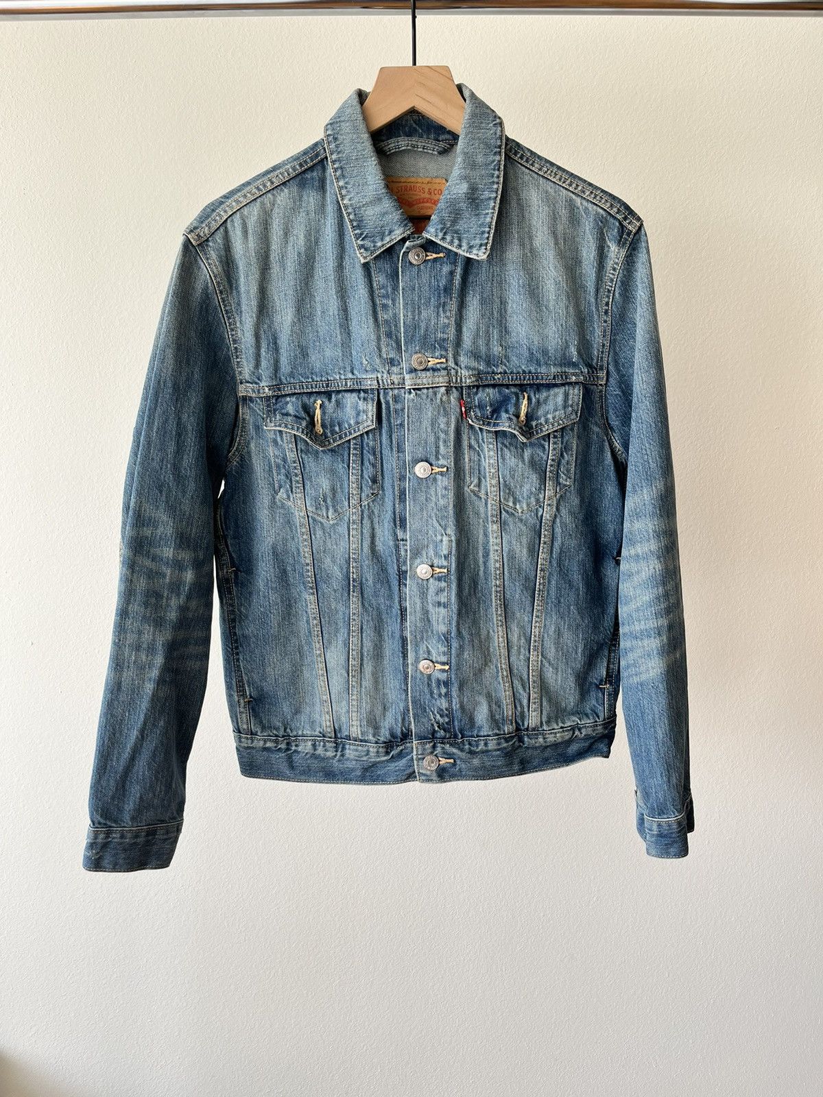 Levi's Grunge Denim Levi Jacket Medium Size US M / EU 48-50 / 2 - 2 Thumbnail