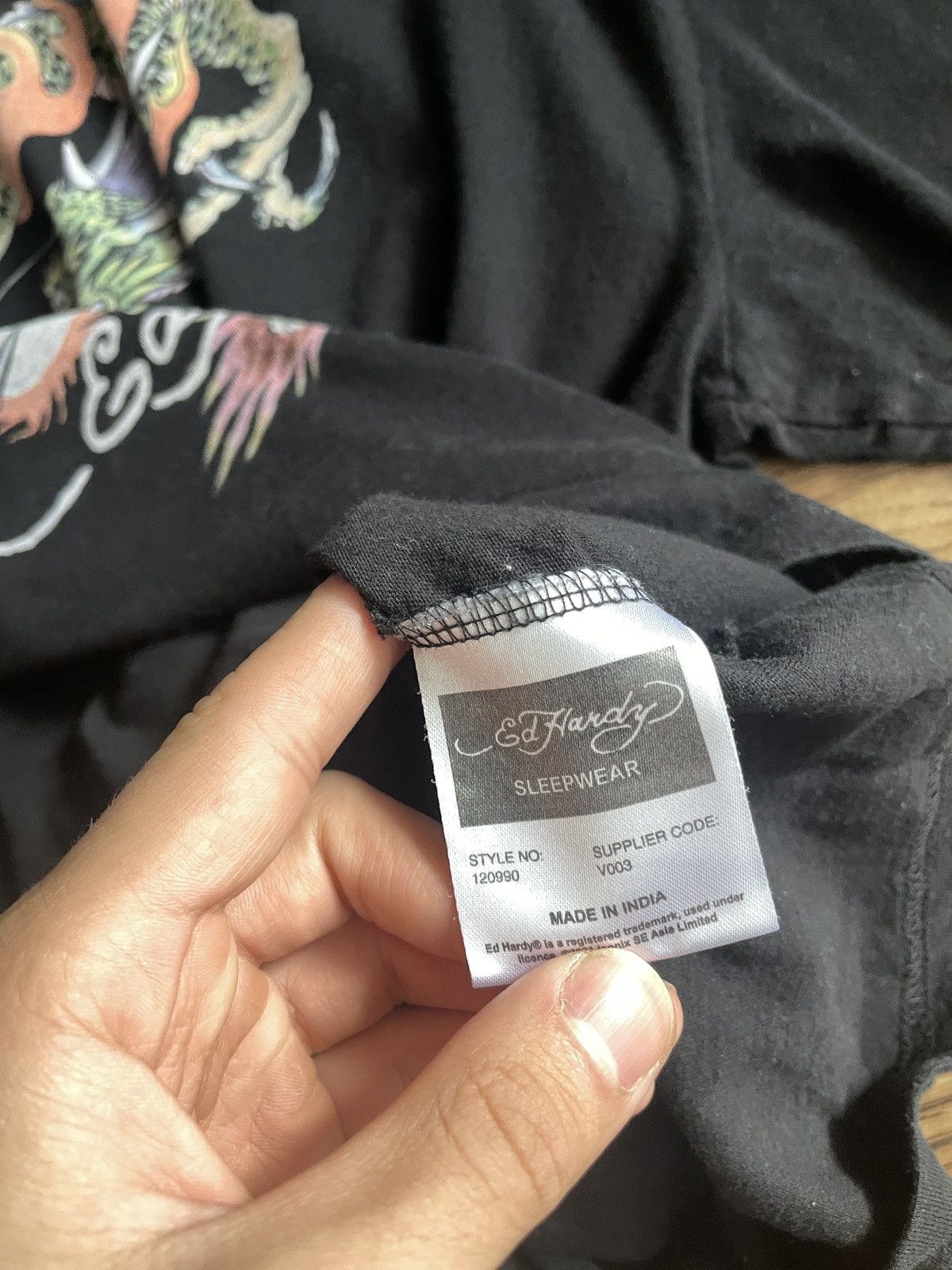 Ed Hardy × Japanese Brand × Vintage Rare Mens Vintage Ed Hardy T-shirt big logo Dragon Tee Y2K Size US XL / EU 56 / 4 - 6 Thumbnail