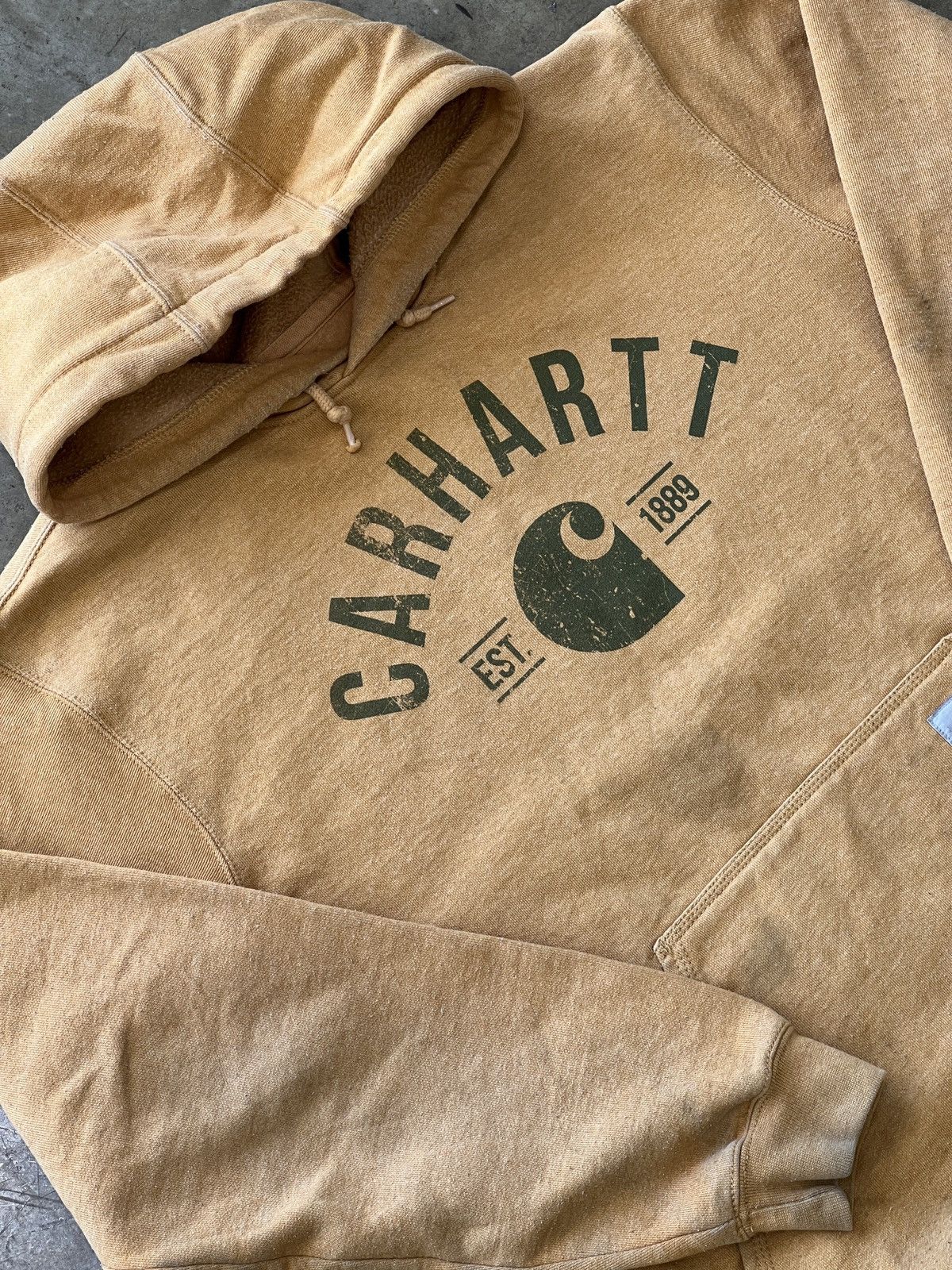 Carhartt Carhartt Hoodie Sz. Medium Size US L / EU 52-54 / 3 - 1 Thumbnail