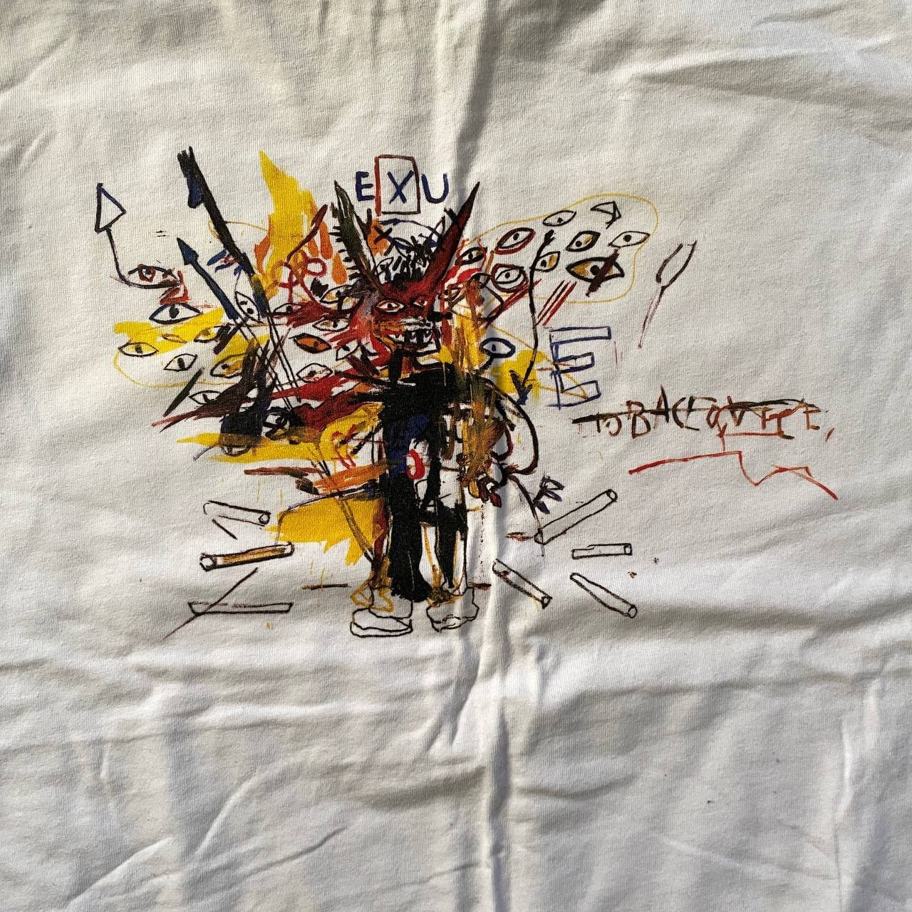Jean-Michel Basquiat RARE JEAN MICHEL BASQUIAT x UNIQLO ART MERCH T SHIRT 95 Size US S / EU 44-46 / 1 - 5 Thumbnail