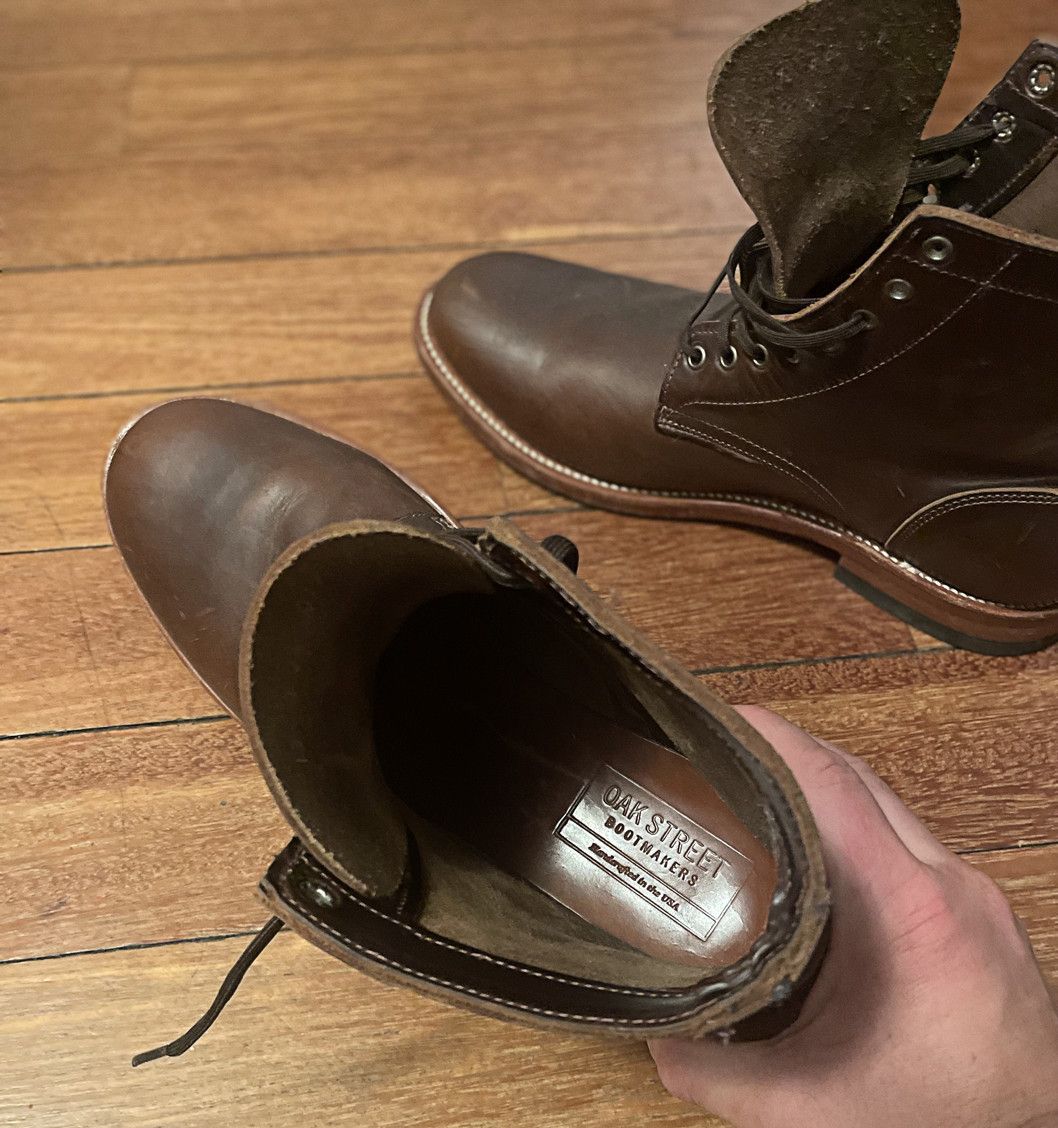 Oak Street Bootmakers Trench Boot (Brown Chromexcel) Size US 13 / EU 46 - 2 Thumbnail