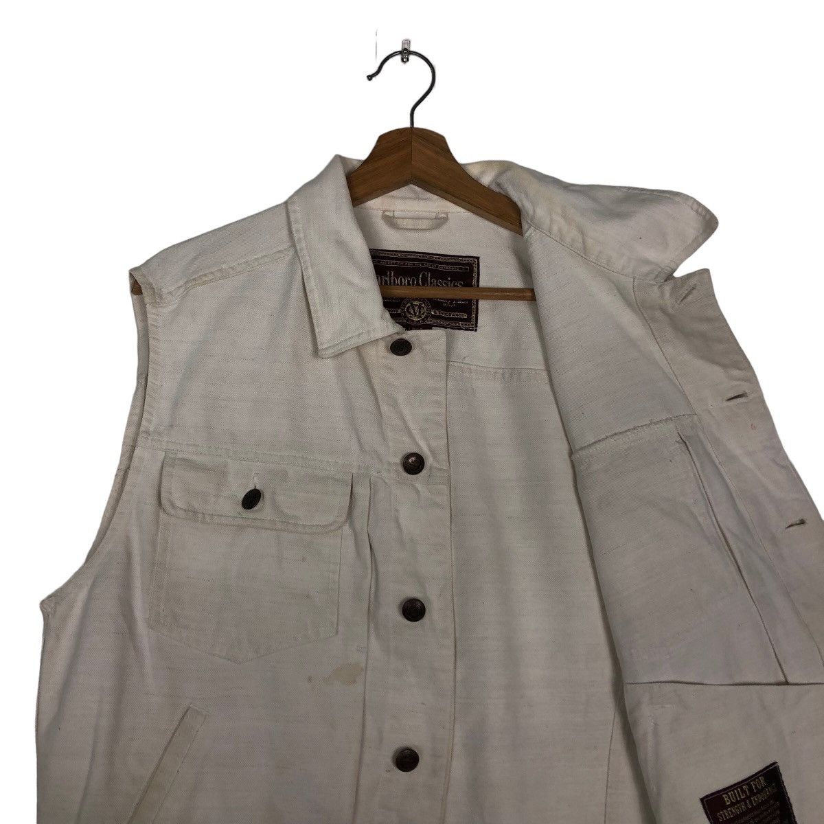 Japanese Brand 🔥Vtg Utility Vest Jacket Marlboro Classic Size US L / EU 52-54 / 3 - 10 Thumbnail