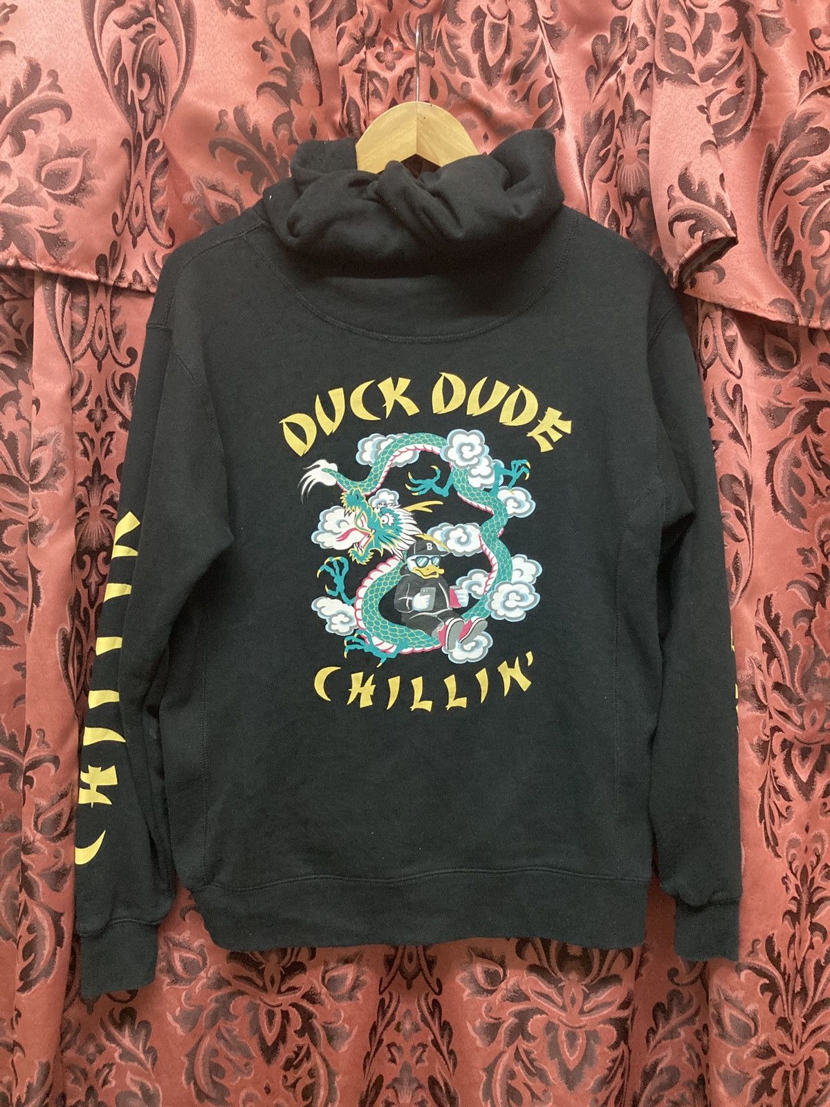 Japanese Brand Duck dude year of Dragon hoodie Size US M / EU 48-50 / 2 - 1 Thumbnail