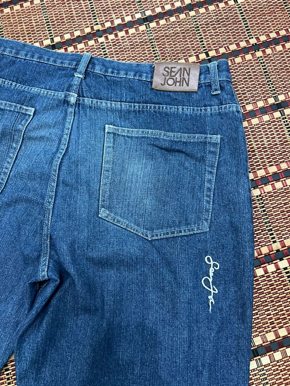 Sean John Sean John Embroidery Denim Baggy Jeans Size US 40 / EU 56 - 10 Thumbnail