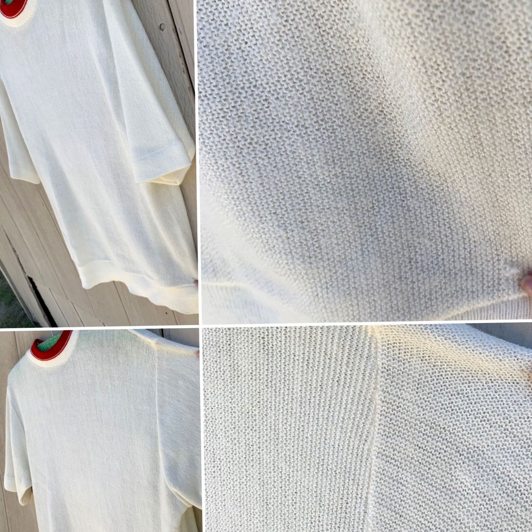 Vintage VINTAGE Puritan Gary Player golf short sleeve sweater mock neck mod Size L Shirt Adults Ivory 1960s GoGo Mens Size US L / EU 52-54 / 3 - 6 Thumbnail