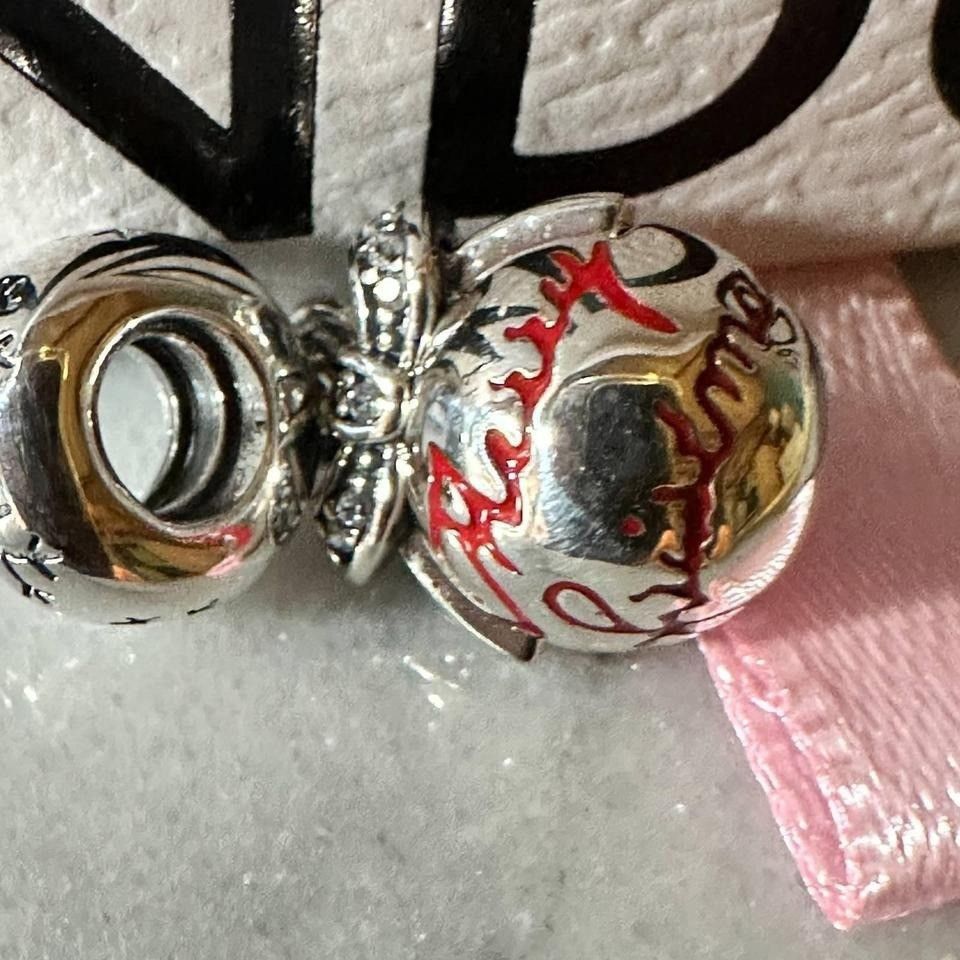 pandora Authentic Pandora Merry Christmas Bauble Ornament 792008CZ R Size ONE SIZE - 5 Thumbnail
