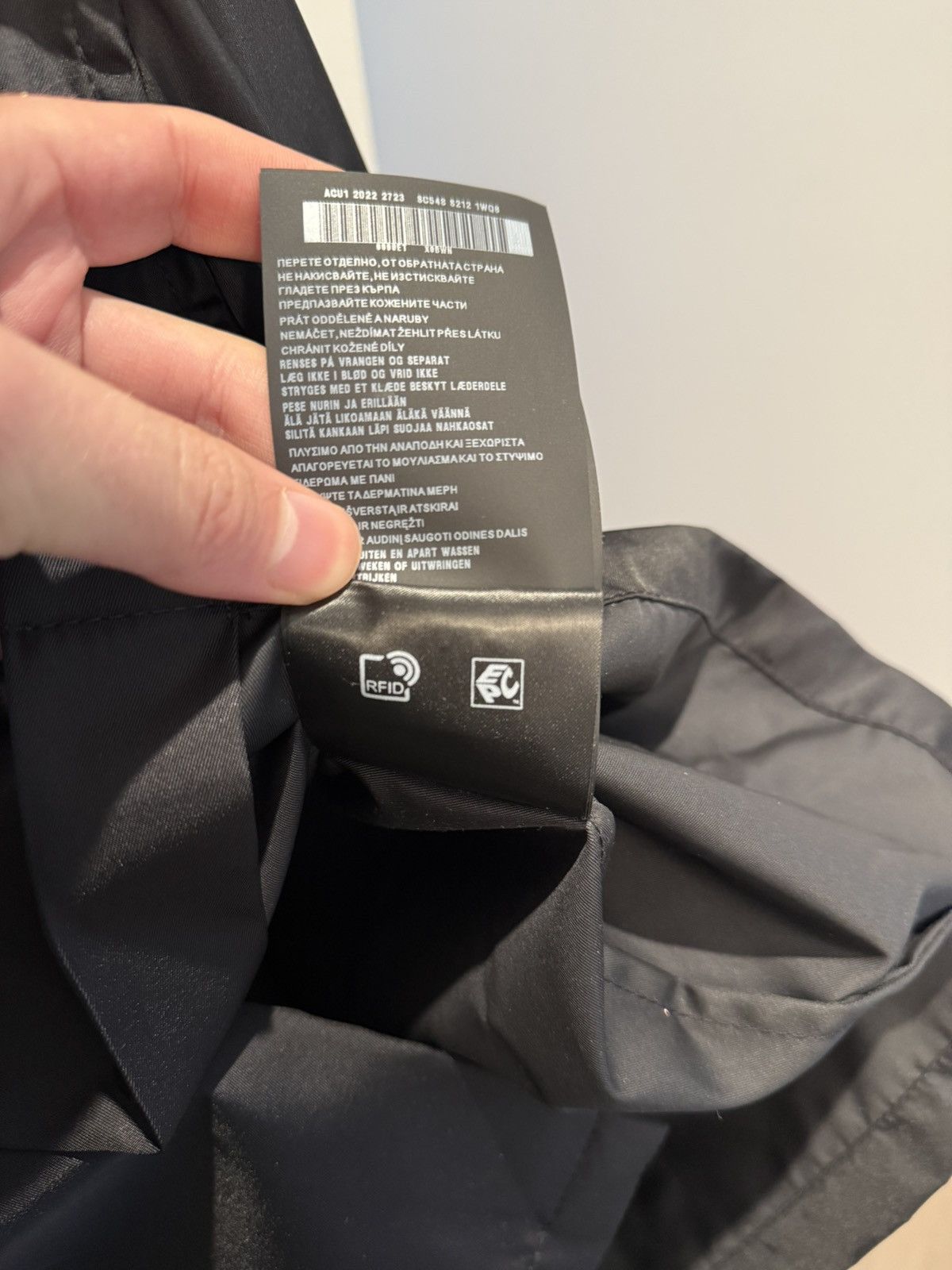 Prada Prada black nylon buckle button up shirt size L Size US L / EU 52-54 / 3 - 9 Thumbnail