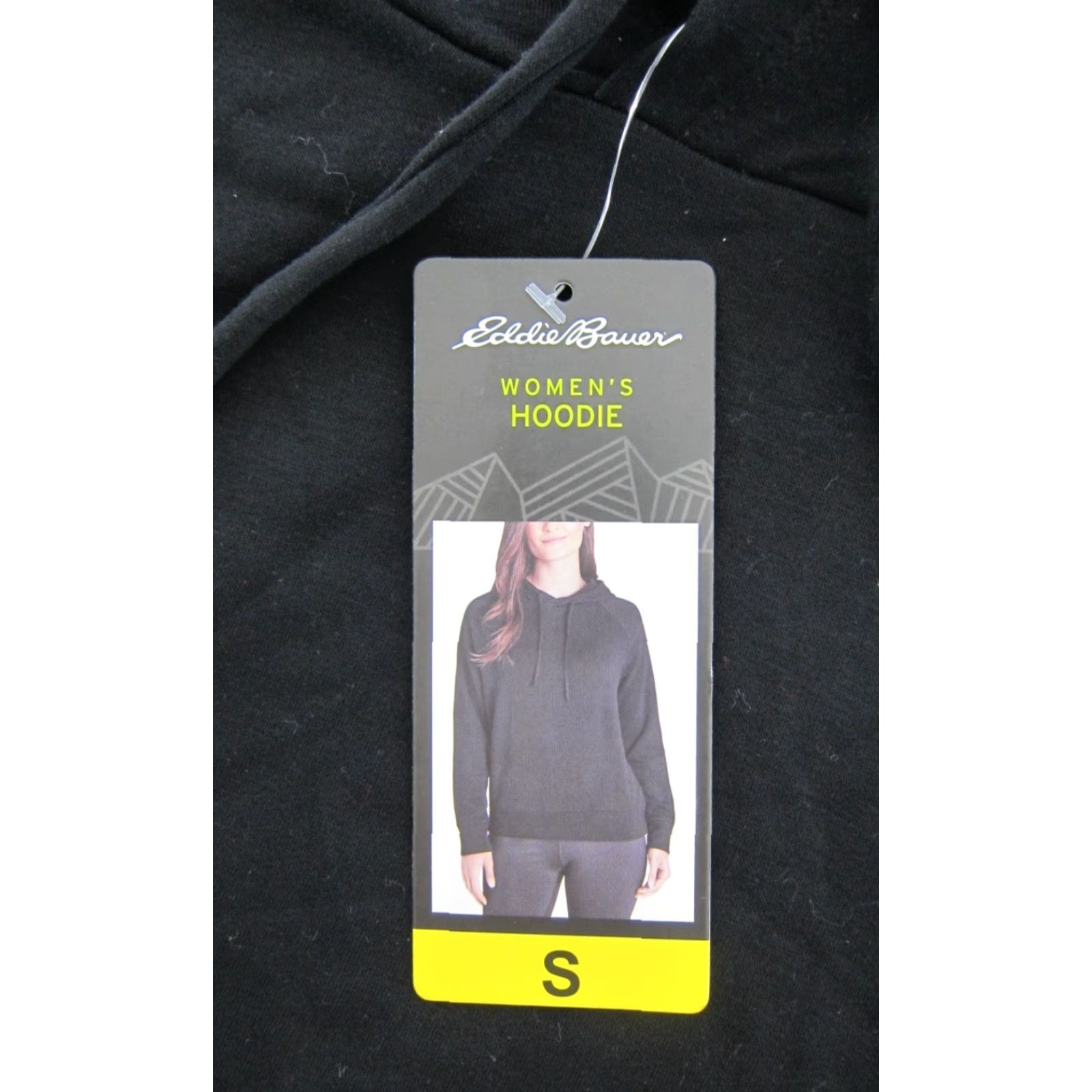 Eddie Bauer NWT Eddie Bauer Black Ultrasoft Jersey Long Sleeve Hoodie Sweatshirt Woman S Size S / US 4 / IT 40 - 3 Thumbnail