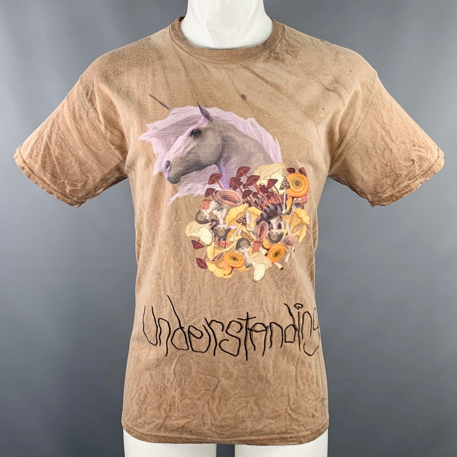 Other Understanding Brown Multi Color Graphic Cotton Crew Neck Size US M / EU 48-50 / 2 - 1 Thumbnail