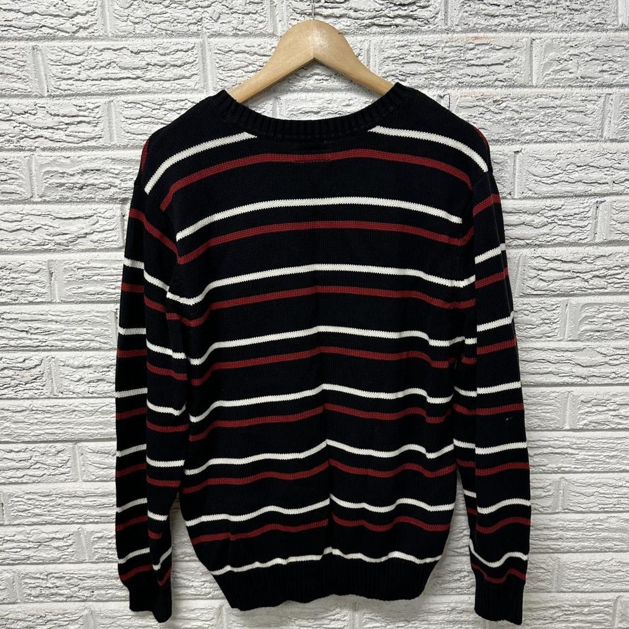 St. Johns Bay × Vintage Vintage St. John’s Bay Striped Sweater Large 100% Cotton Size US L / EU 52-54 / 3 - 3 Thumbnail