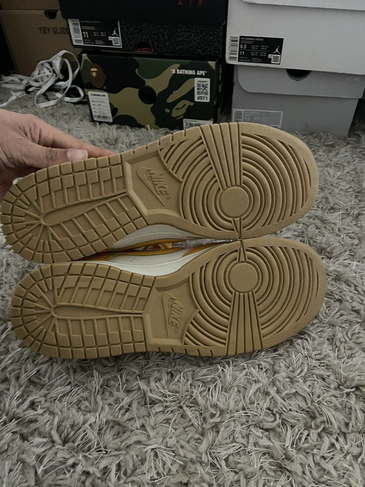 Nike Nike Dunk Low University Gold Coconut Milk Size US 10 / EU 43 - 6 Thumbnail