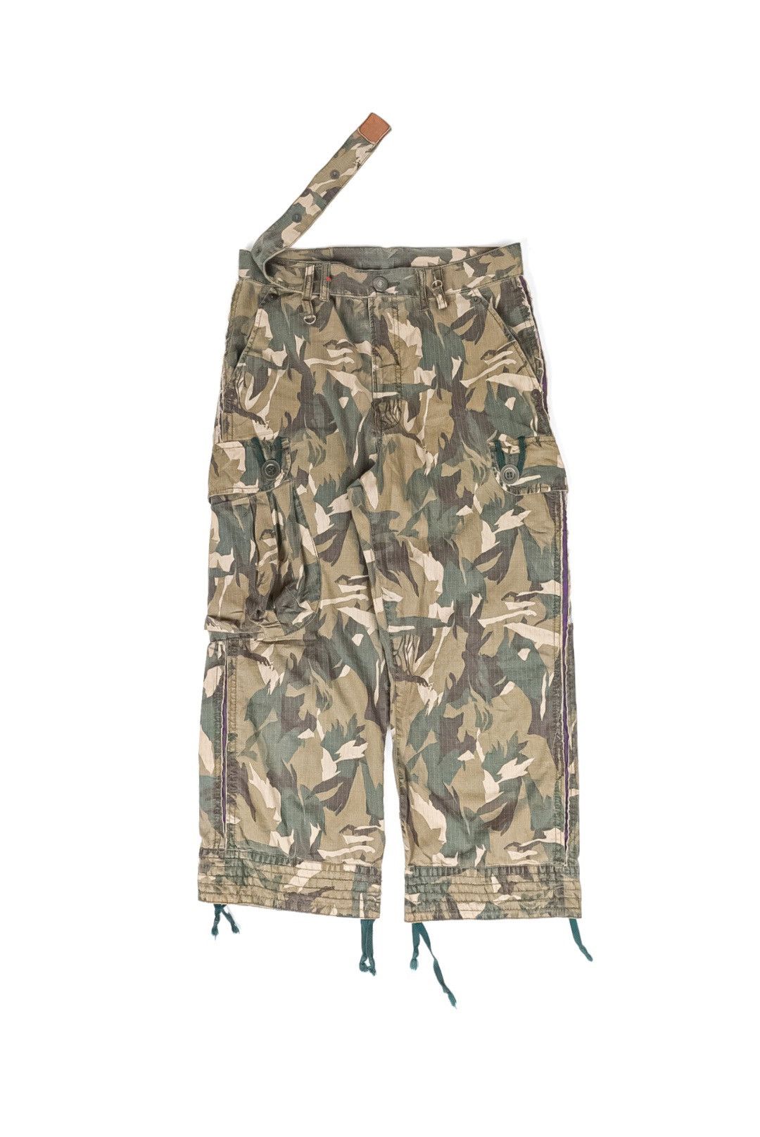 GOODENOUGH × Hiroshi Fujiwara Vintage 90s PPFM Japan Cargo Trouser 3/4 Size US 31 - 7 Thumbnail