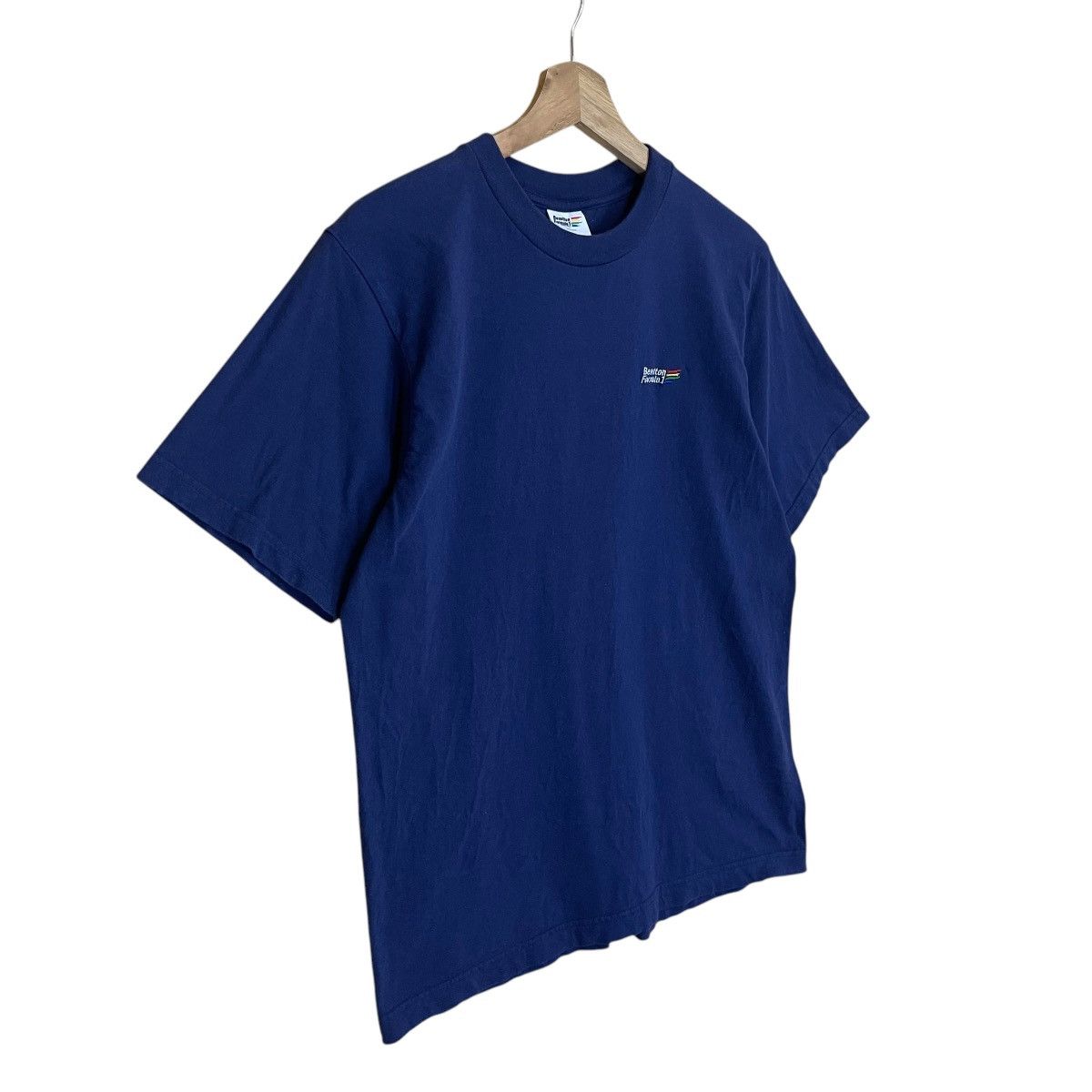 Benetton Vintage 90’s Benetton Formula 1 Racing Team Shortsleeve Tee Size US M / EU 48-50 / 2 - 2 Thumbnail
