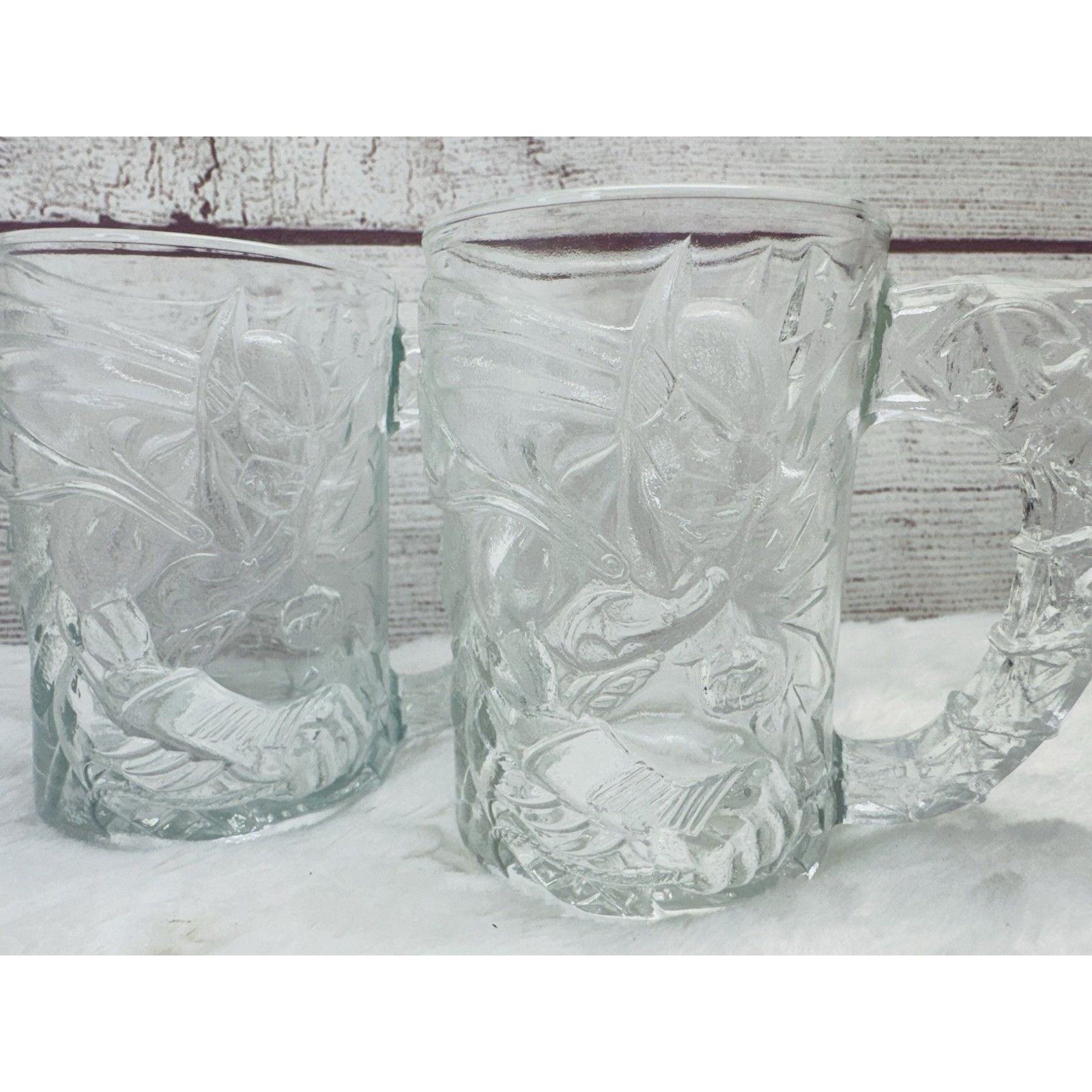 Other McDonalds Batman Forever "BATMAN" Vintage Glass Coffee Mug C Size ONE SIZE - 2 Thumbnail