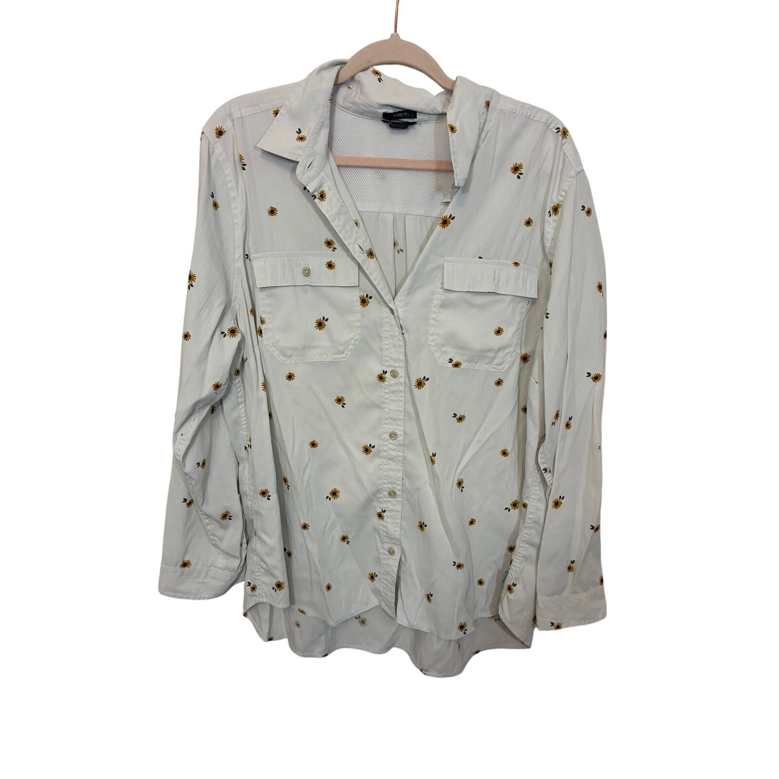 Eddie Bauer Eddie Bauer Adventurer 3.0 Button Down Sunflower XXL Size XXL / US 16-18 / IT 52-54 - 1 Thumbnail