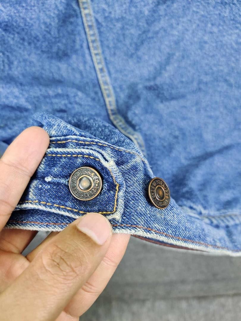 Levi's Vintage Levi's Strauss Trucker Denim Jacket Size US XL / EU 56 / 4 - 12 Thumbnail