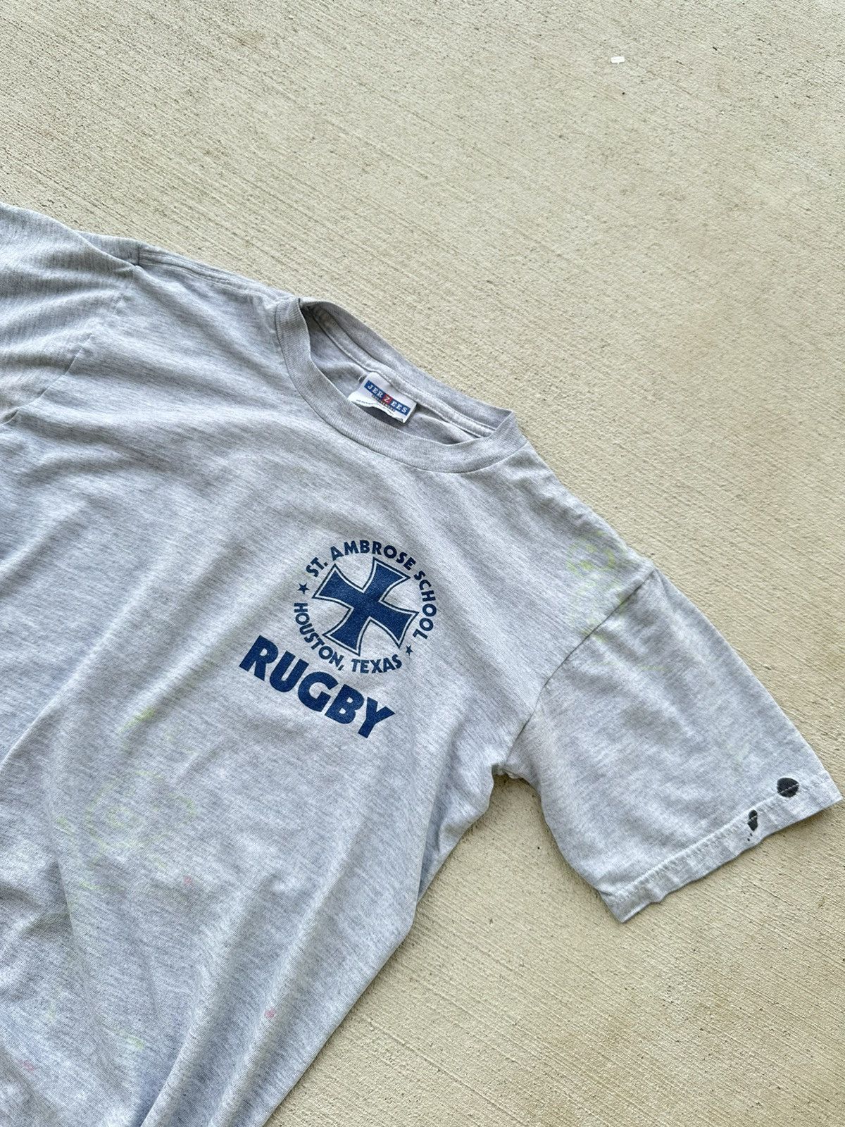 Vintage Vintage Rugby Baby Tee Size US S / EU 44-46 / 1 - 2 Thumbnail