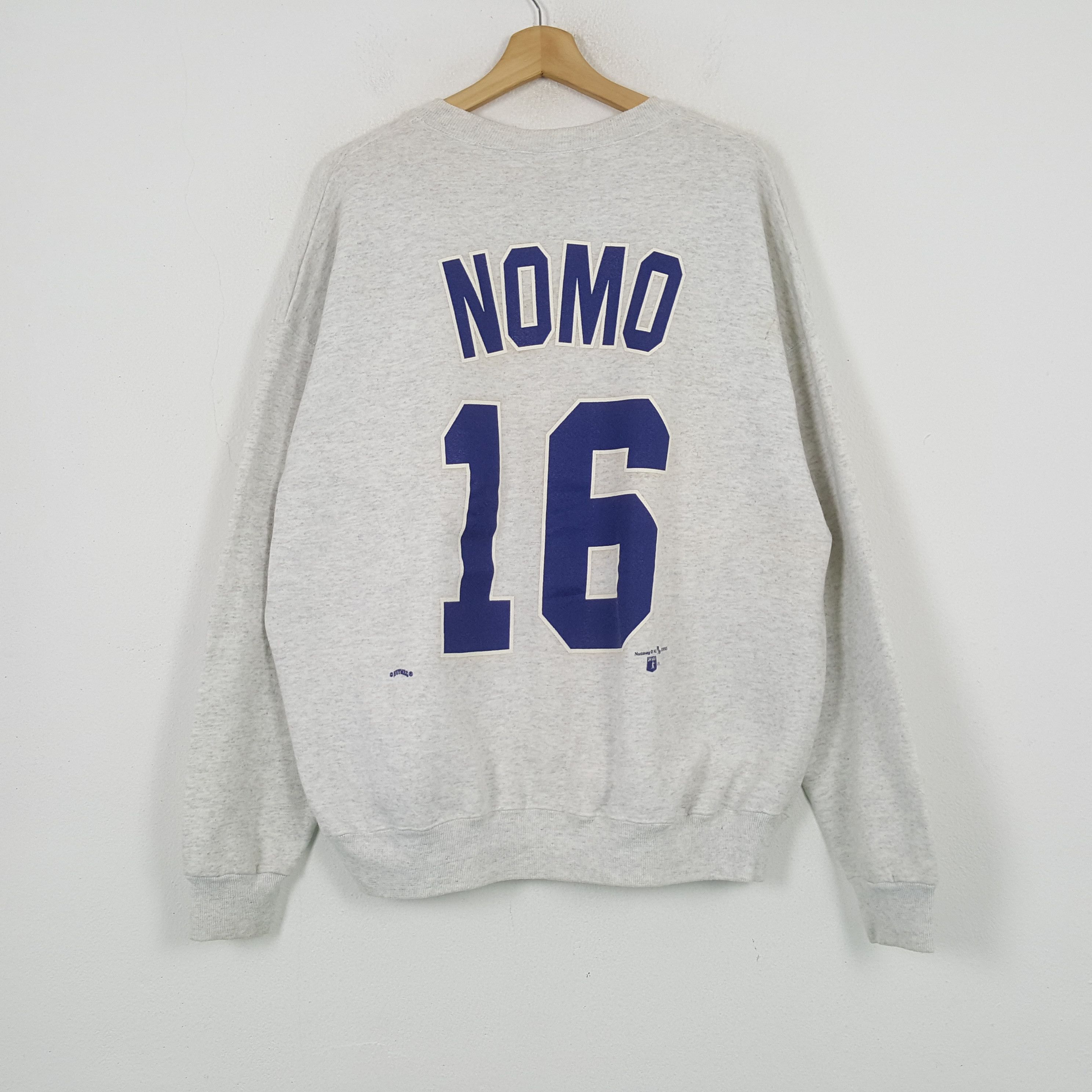 MLB × Nutmeg × Vintage Vintage LA DODGERS American Sport Baseball Team Sweatshirt Size US XL / EU 56 / 4 - 3 Thumbnail