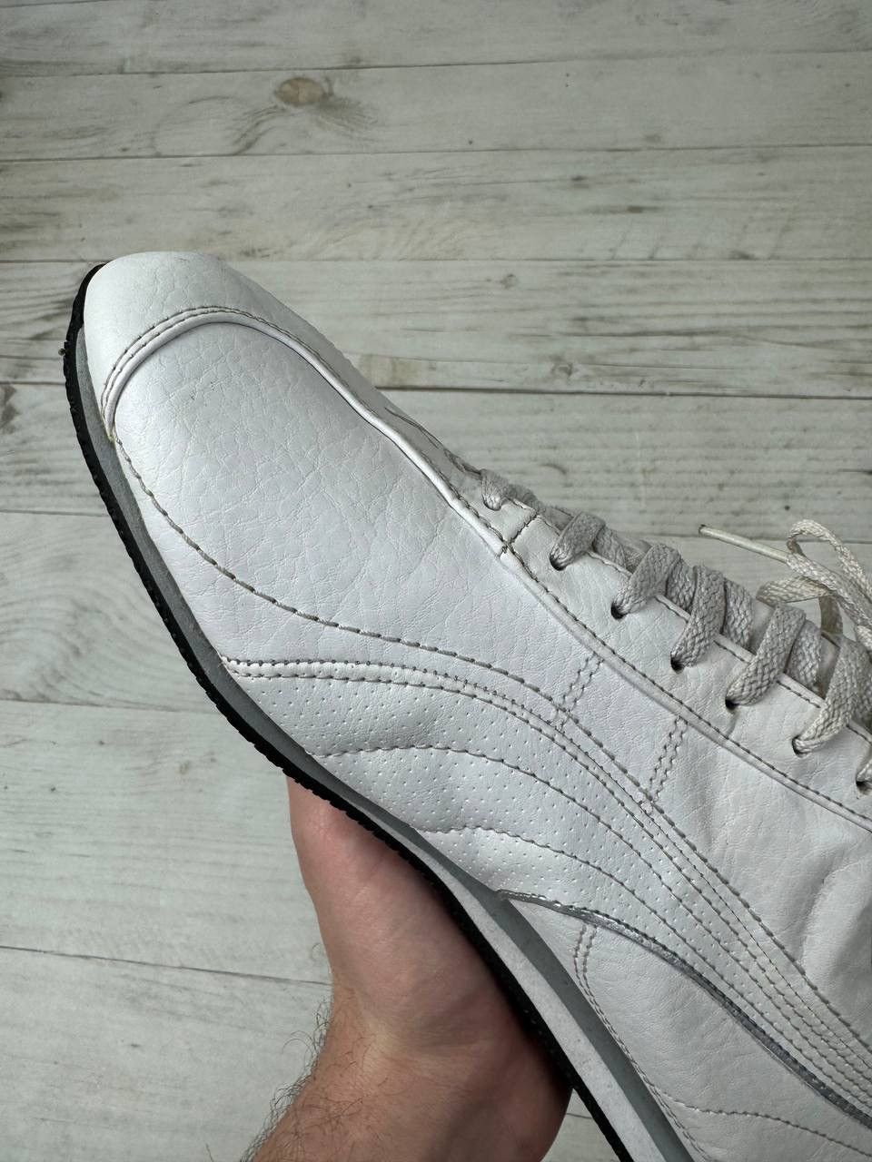 Puma Vintage Puma Speedcat Leather Low Top Sneakers 00s Y2K Size US 10.5 / EU 43-44 - 12 Thumbnail